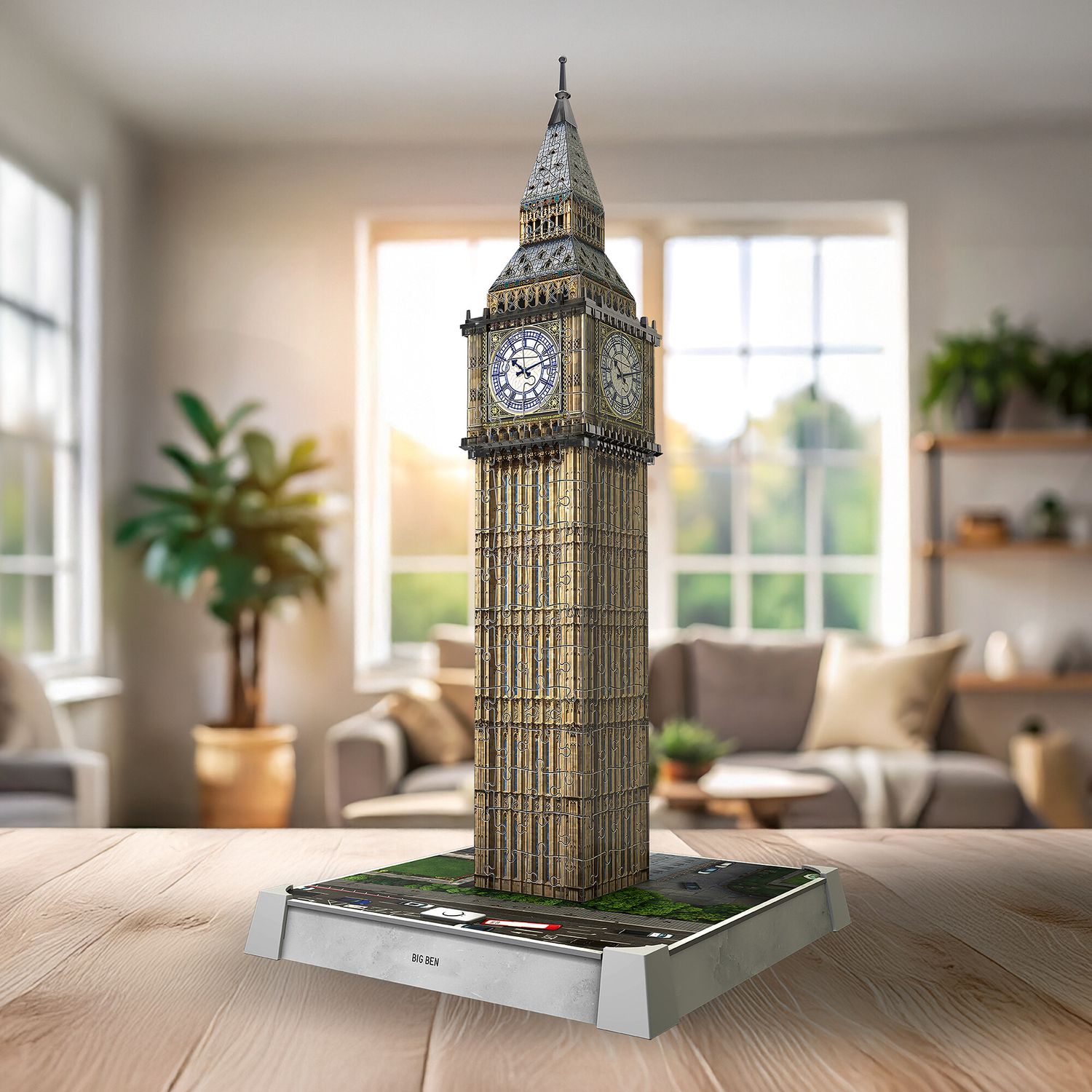 Puzzle 3d iconico: big ben - replica dettagliata in un affascinante modello puzzle 3d - RAVENSBURGER