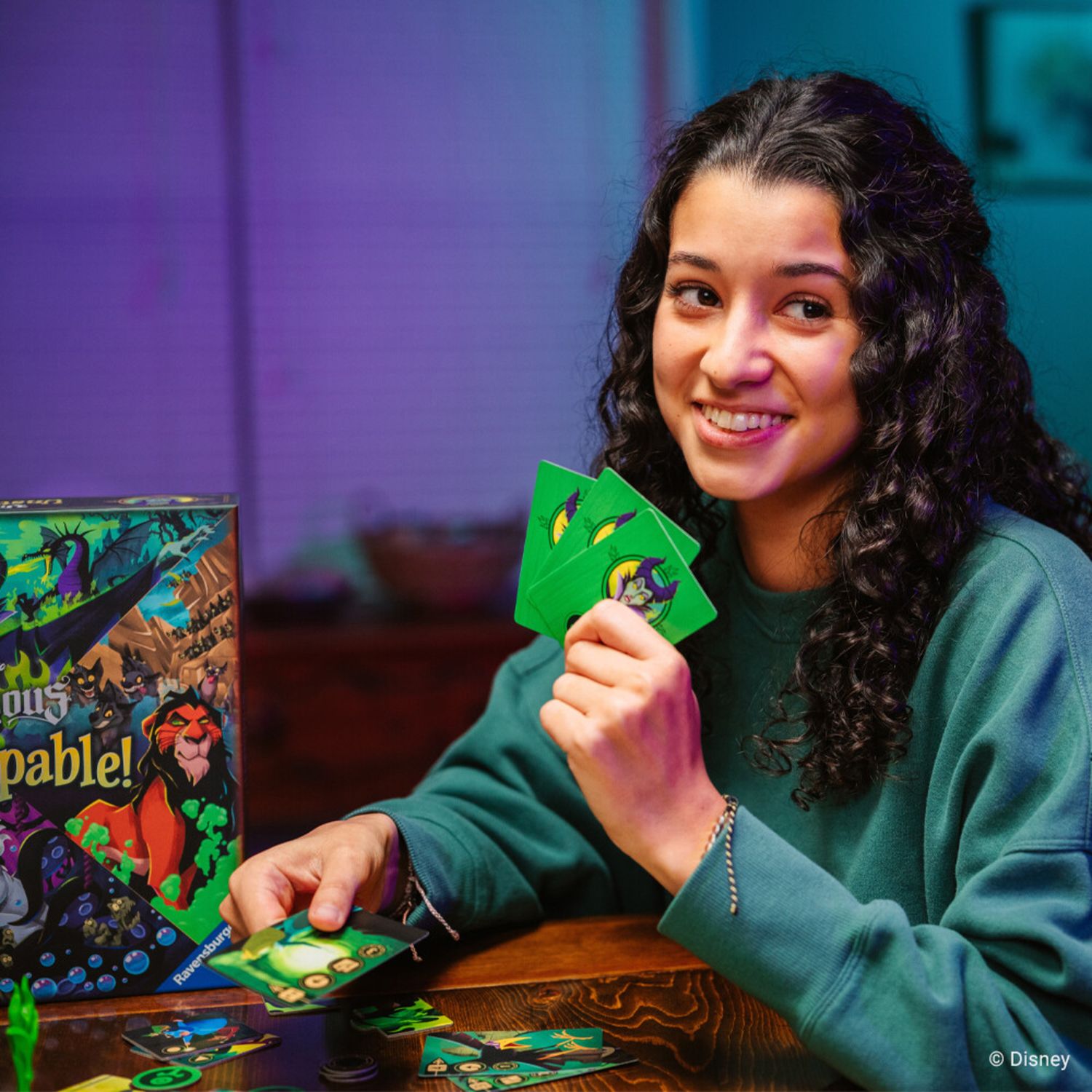 Ravensburger 24694 - disney villainous unstoppable! gioco da tavolo famiglia - Disney