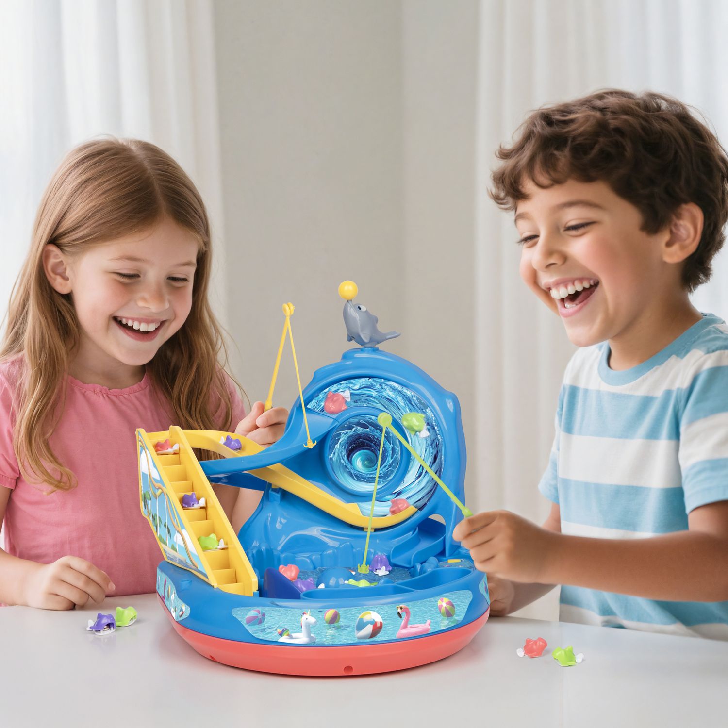 Gioco pesca pesci parco acquatico - sfida di abilità e riflessi - ZIG ZAG