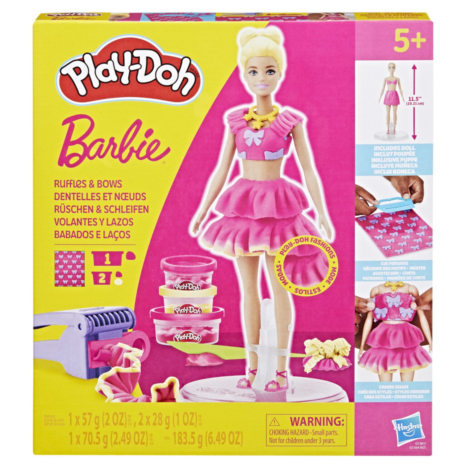 Play-doh barbie designer doll assortito - PLAY-DOH, Barbie