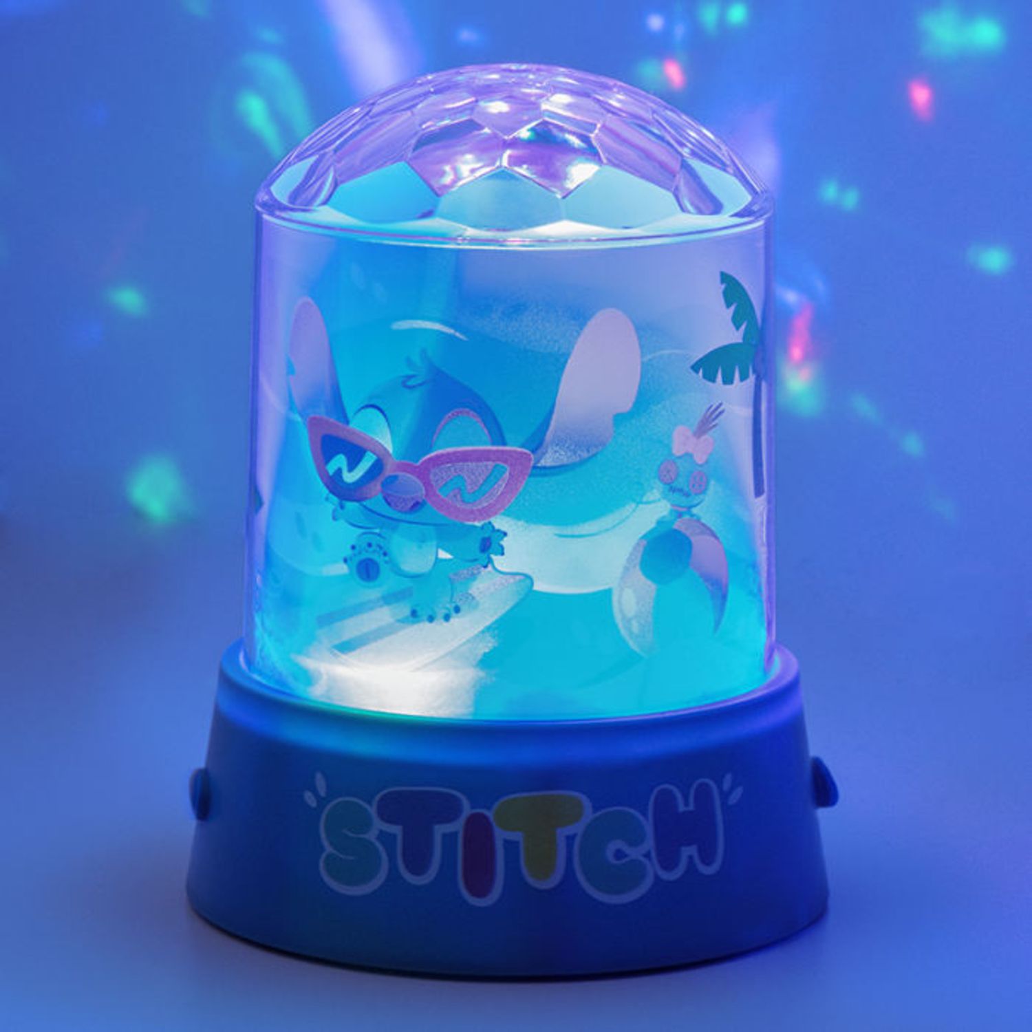 Disney stitch - lampada proiettore 11cm con effetti colore - Disney Stitch
