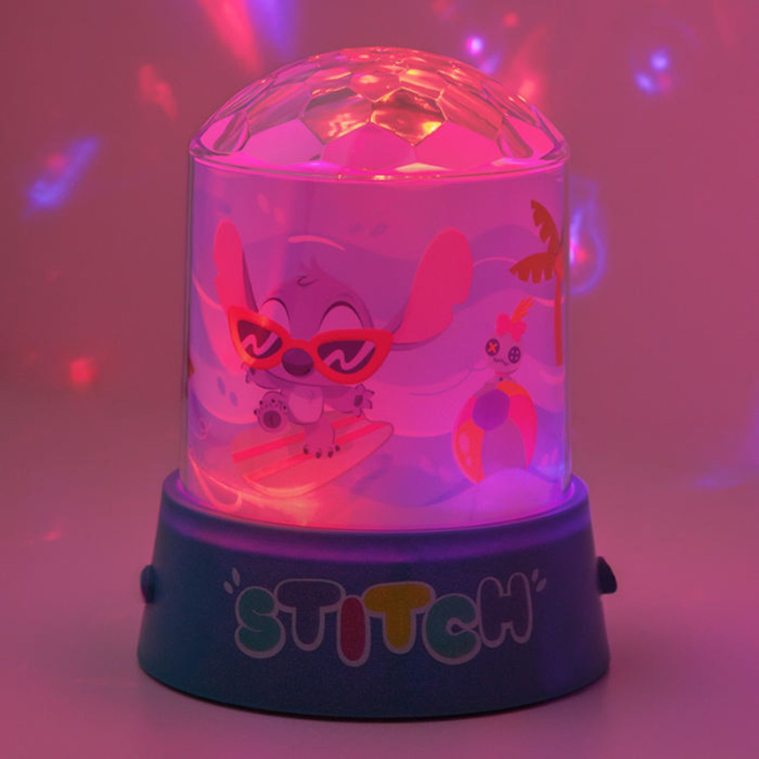 Disney stitch - lampada proiettore 11cm con effetti colore - Disney Stitch