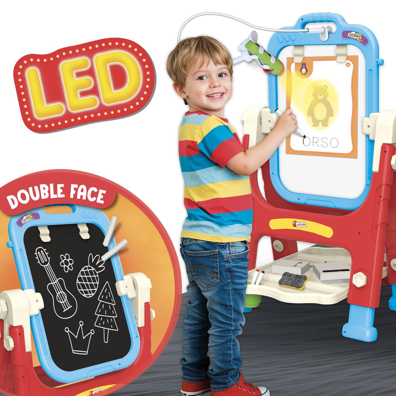 Carotina lavagna proiettore led - LISCIANI