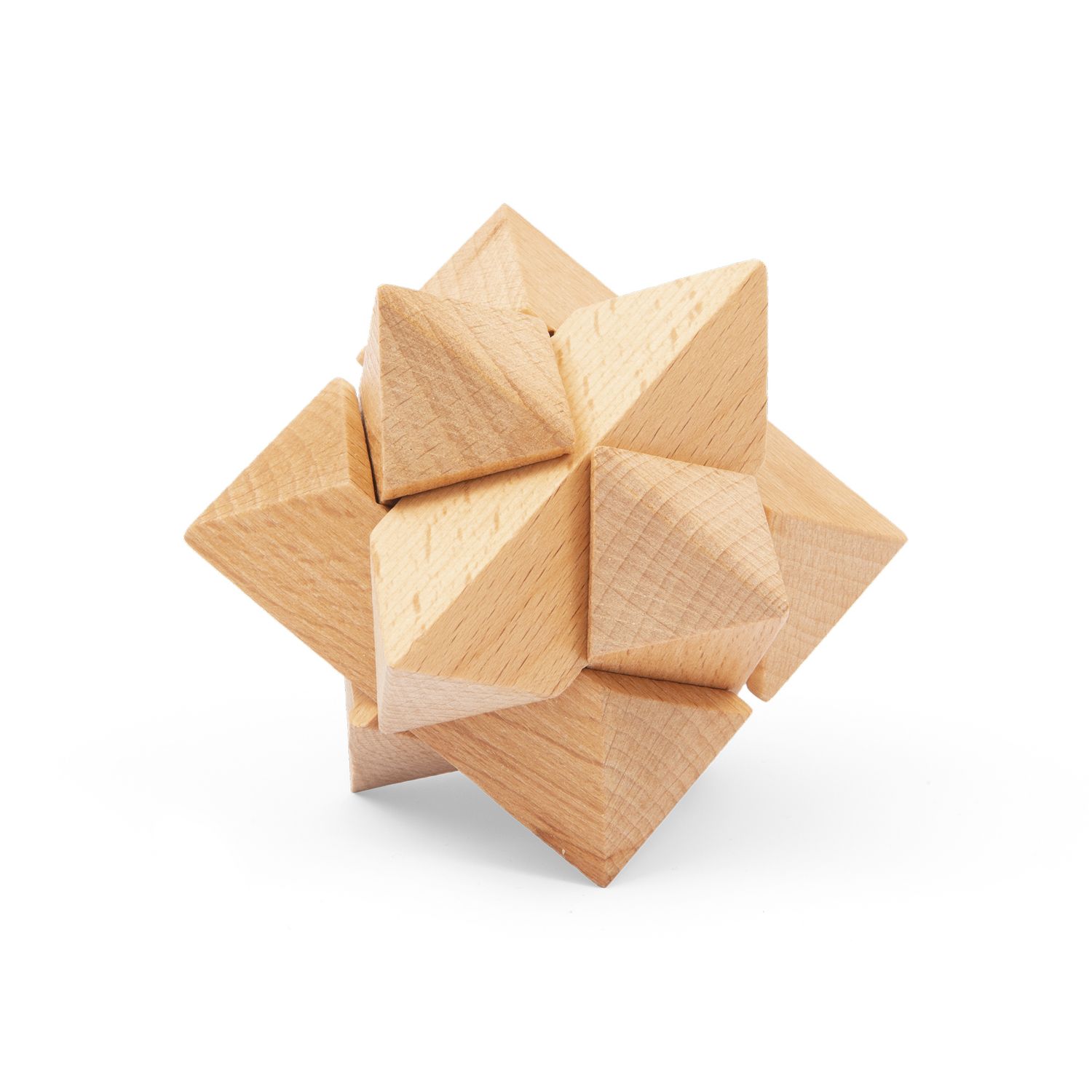 4 rompicapi in legno - giochi di logica e concentrazione - ZIG ZAG