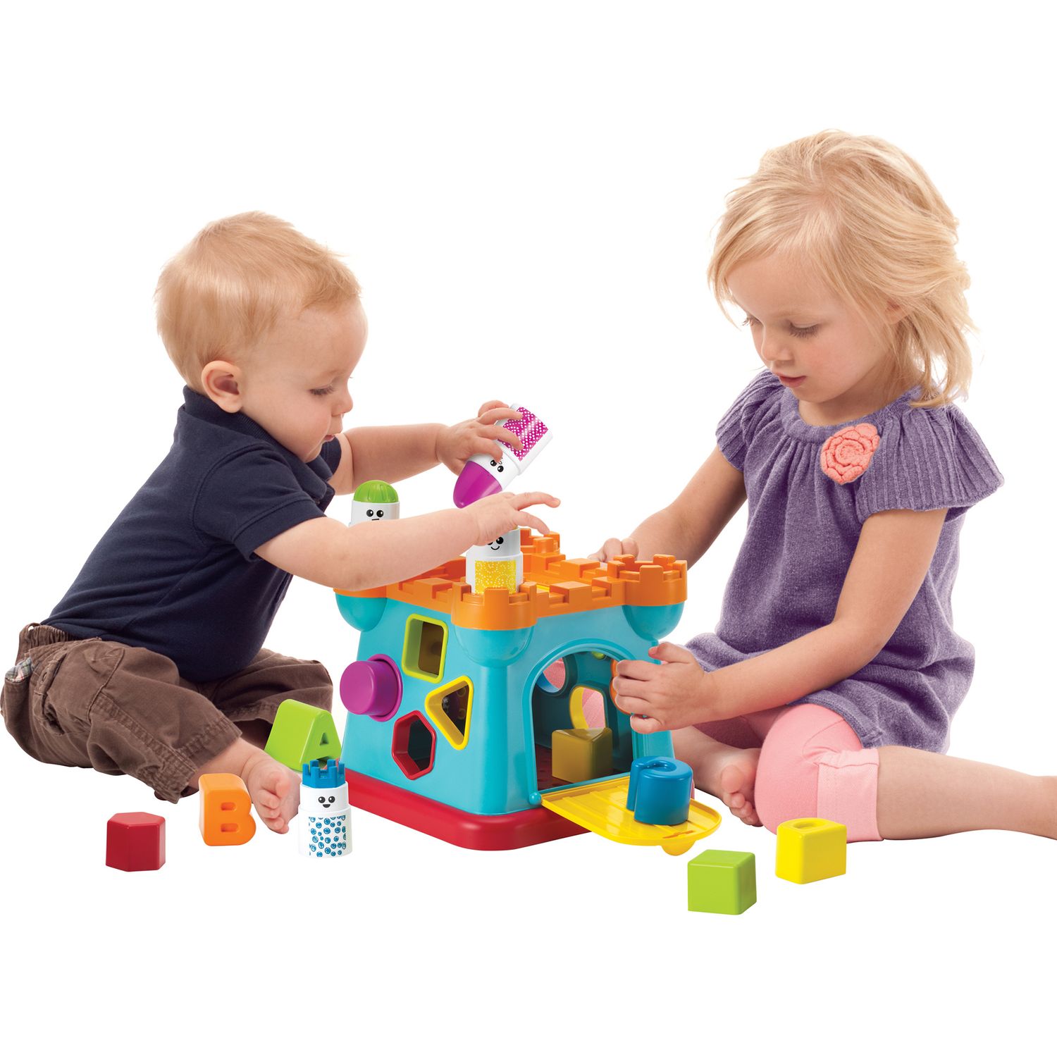 Castello multiattività con forme, lettere e personaggi - 18m+ - B-KIDS