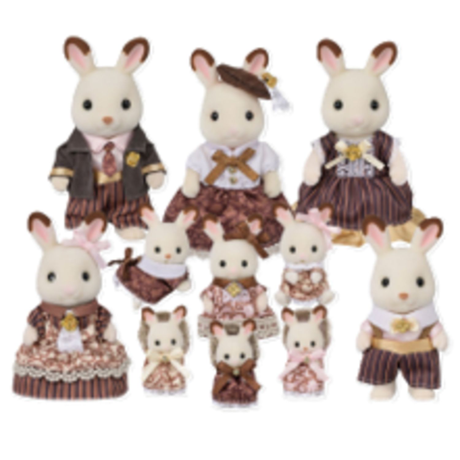 Sylvanian families - set anniversario famiglia coniglio cioccolato - SYLVANIAN FAMILIES