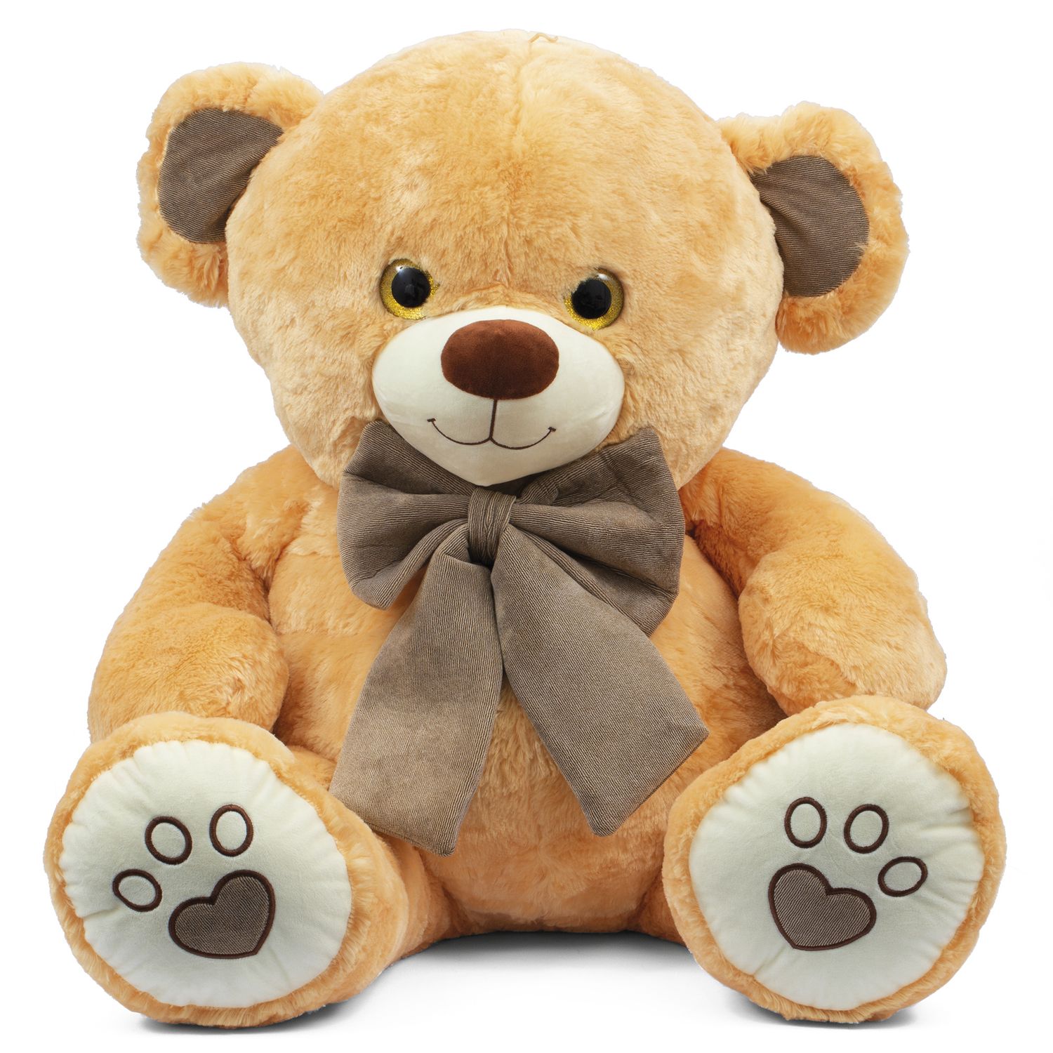 Orso jumbo morbido xl  90 cm - peluche gigante coccoloso - assortito in 2 modelli - AMI PLUSH