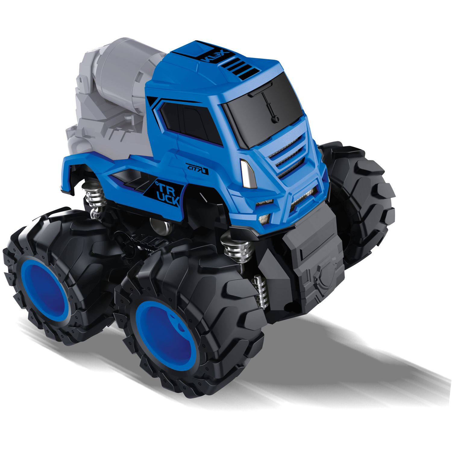 Auto 4x4 a frizione con grandi ruote - divertimento off-road assortito - 