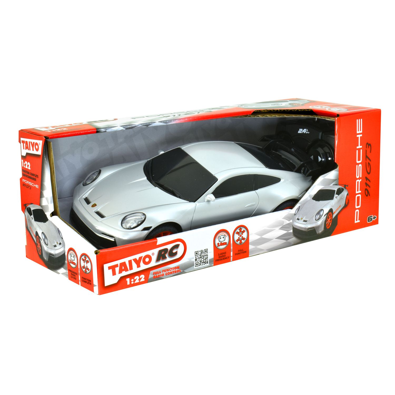 Porsche rc 1:22 - auto radiocomandata con controllo 2.4ghz - MOTOR & CO R/C