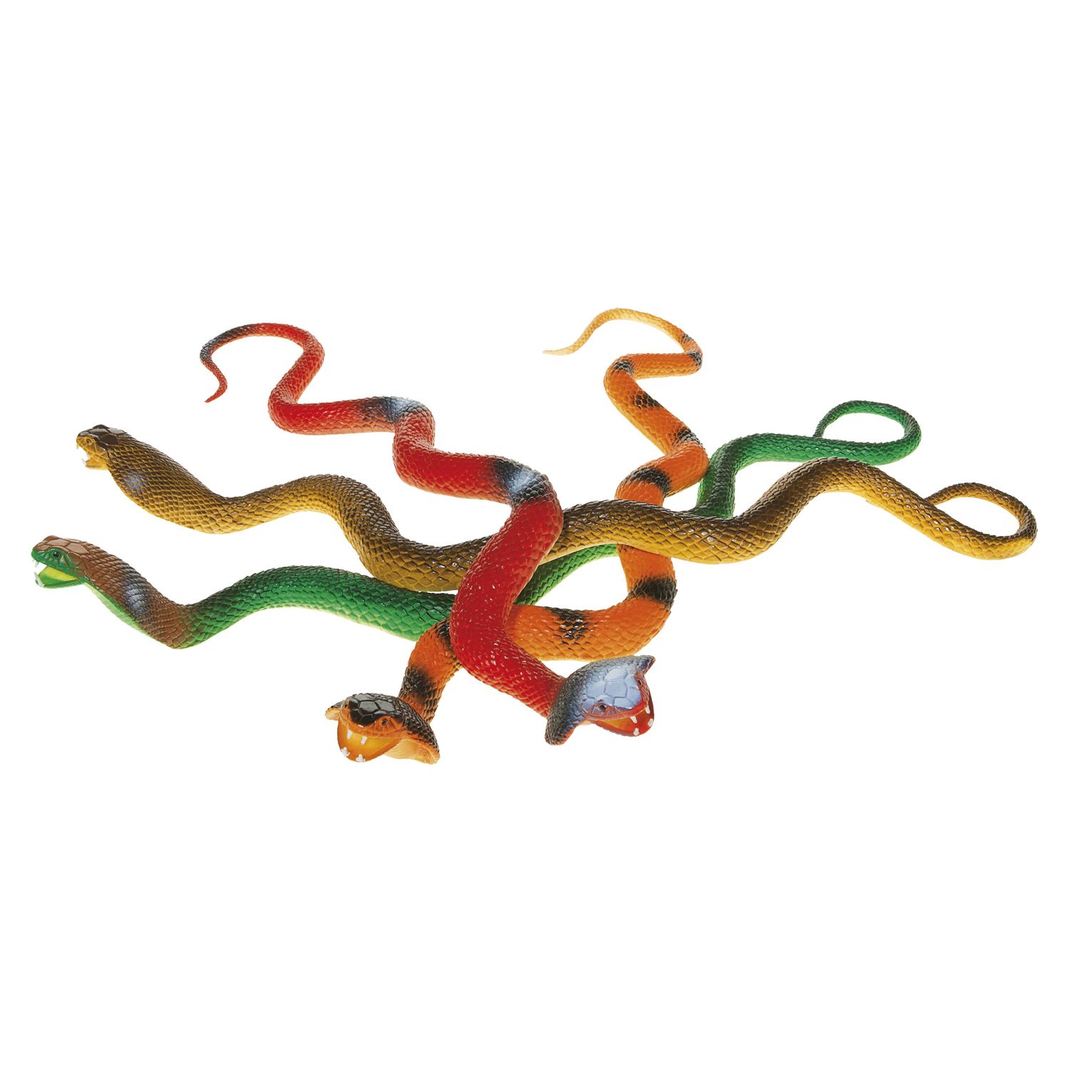 Cobra singolo assortito giocattolo 91 cm - serpenti colorati savannah collection - ANIMAL WORLD