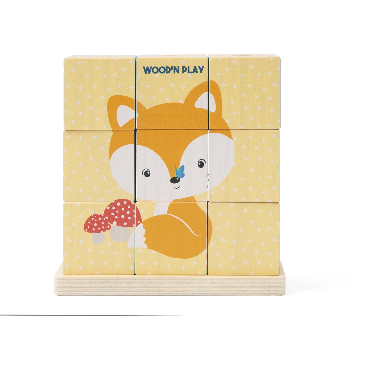 Puzzle a cubi - WOOD 'N' PLAY