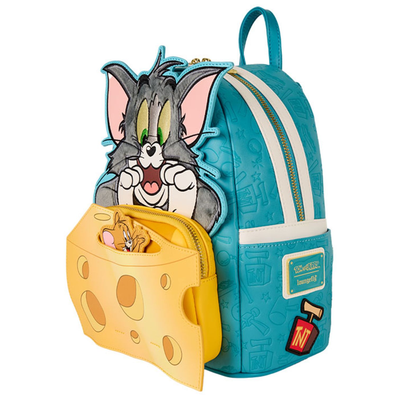 Funko loungefly - mini zaino pop culture in poliestere tom jerry - TOM&JERRY
