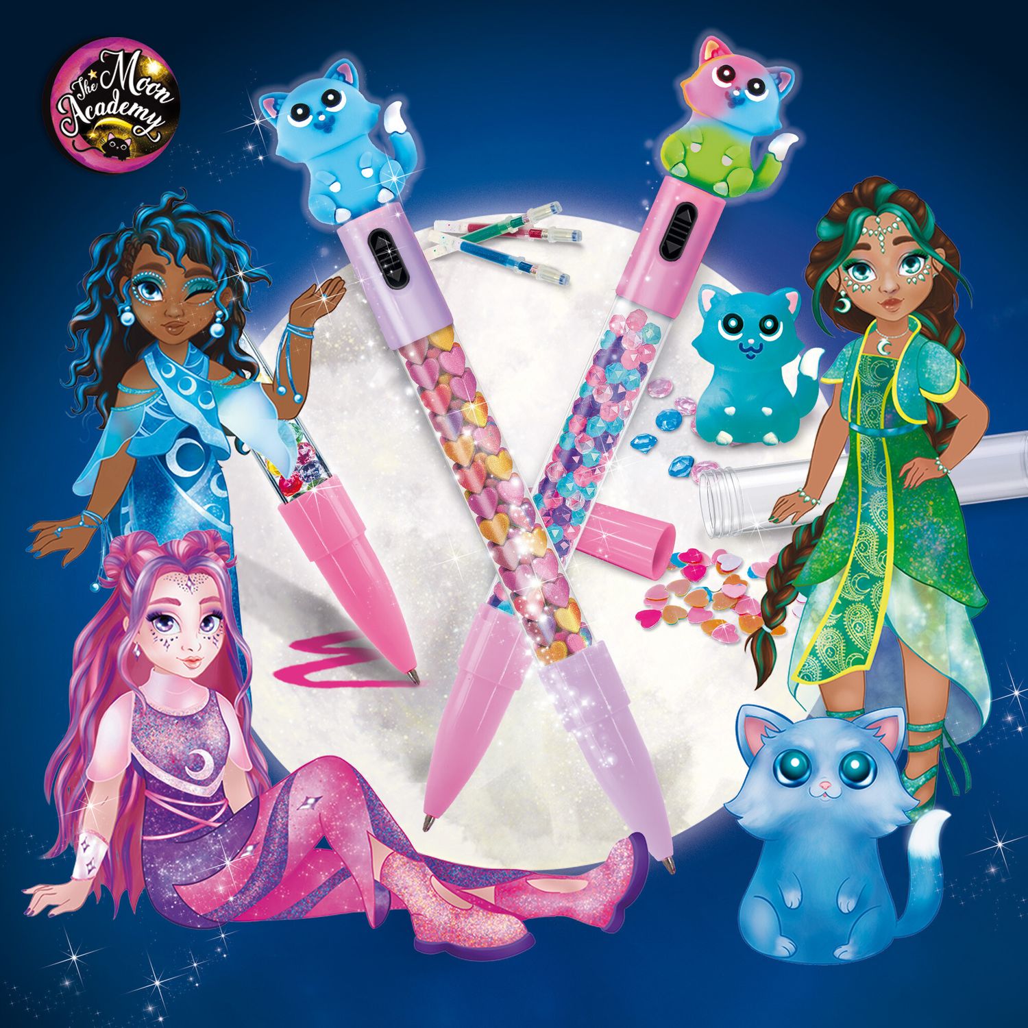 The moon academy moon light pens - LISCIANI