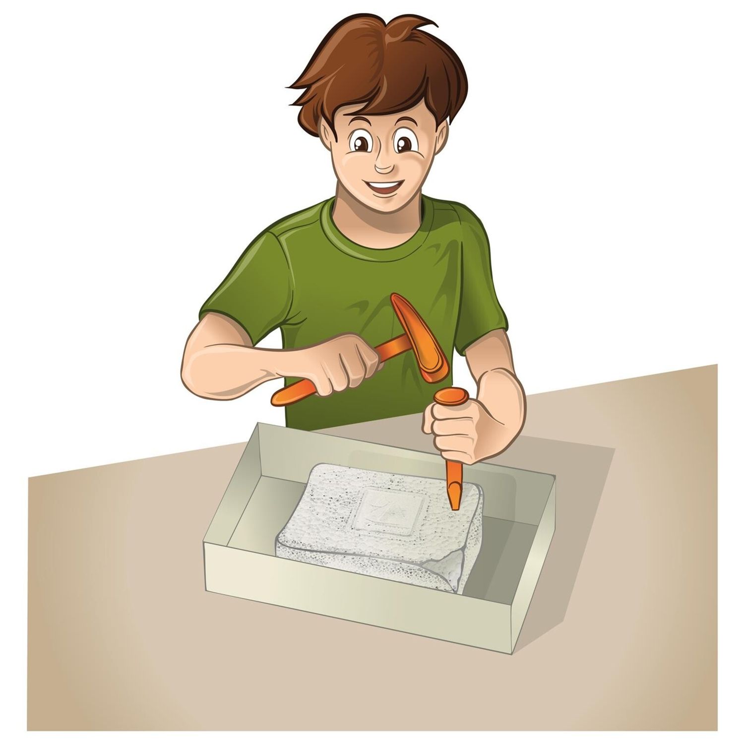 Clementoni - colossal dinosaur dig set - mosasaurus and brachiosaurus - 19434 - CLEMENTONI, Jurassic World