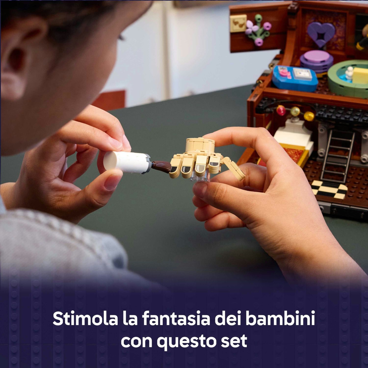 Lego - 76785 - wednesday appartamento di mano con personaggi e accessori - Lego