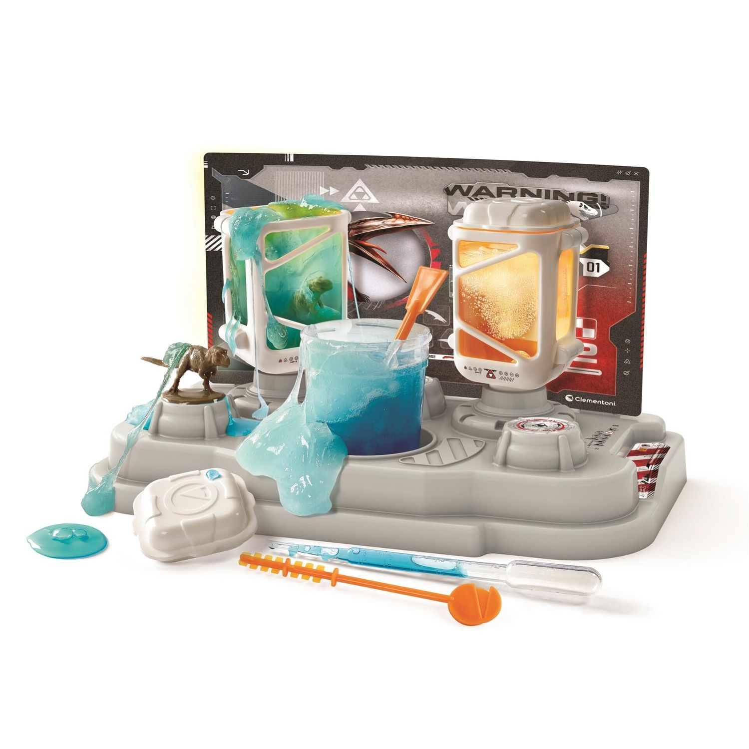 Clementoni - jurassic world - secret lab - 19435 - CLEMENTONI, Jurassic World