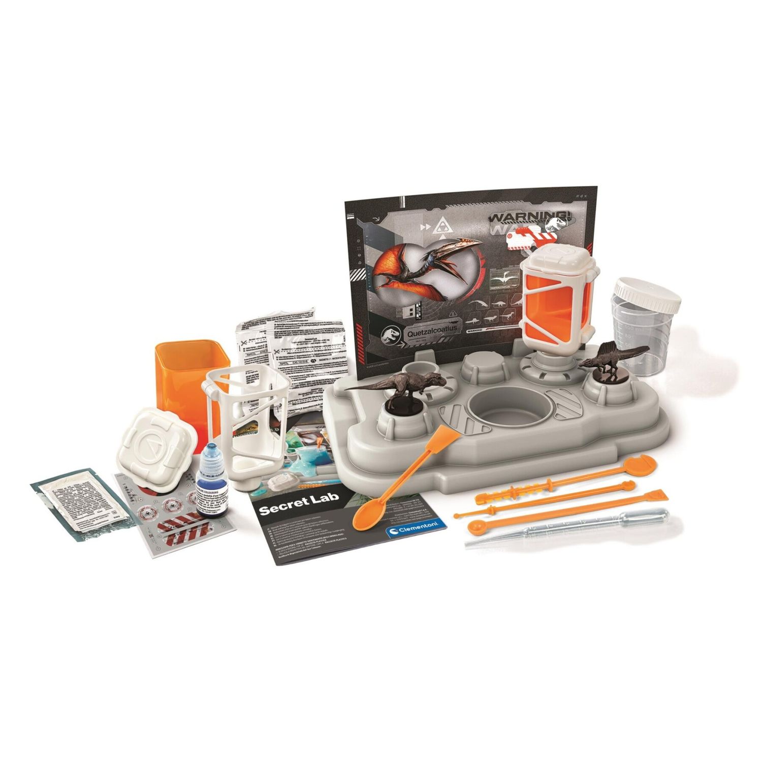 Clementoni - jurassic world - secret lab - 19435 - CLEMENTONI, Jurassic World