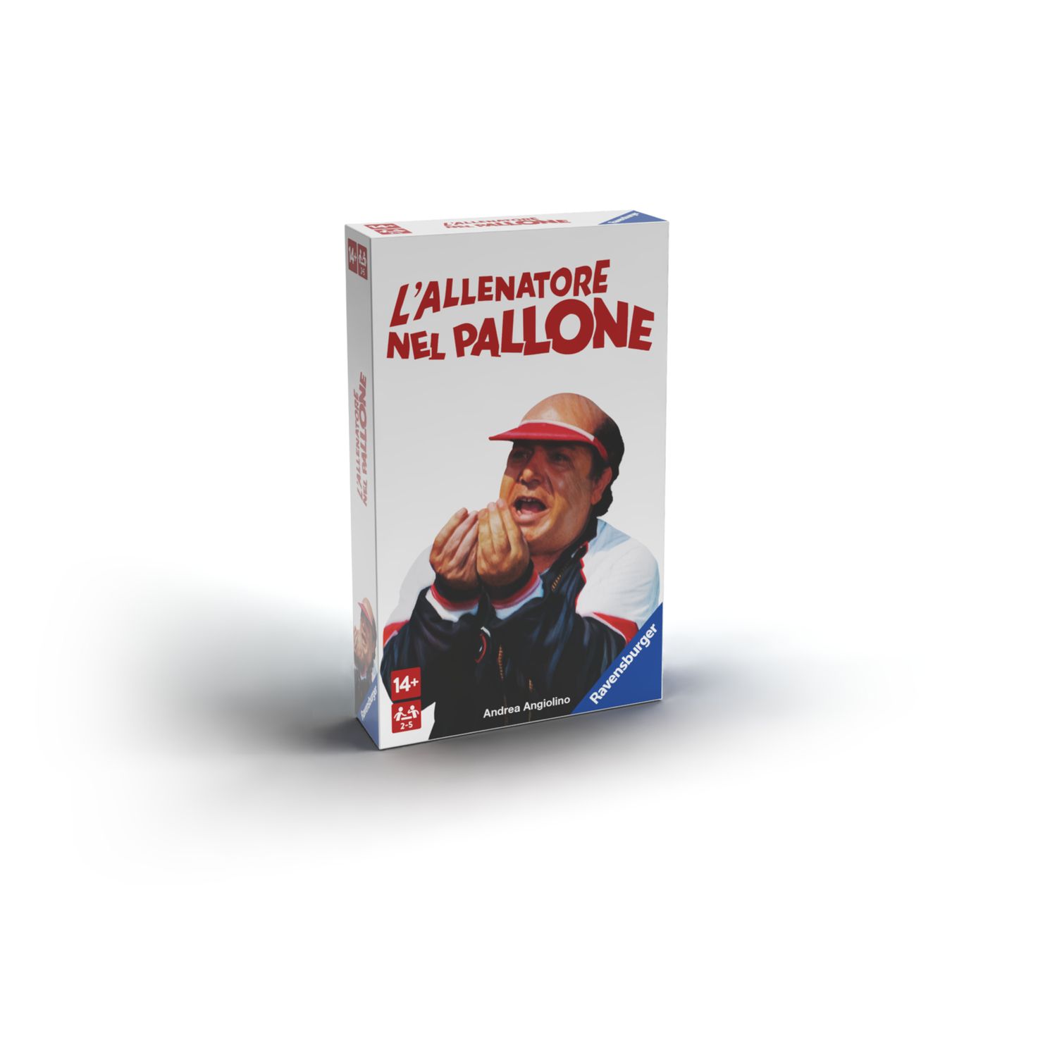 24982 - ravensburger, l'allenatore nel pallone, boomer's collection, gioco per famiglie da 2 a 5 giocatori, 14+ - RAVENSBURGER