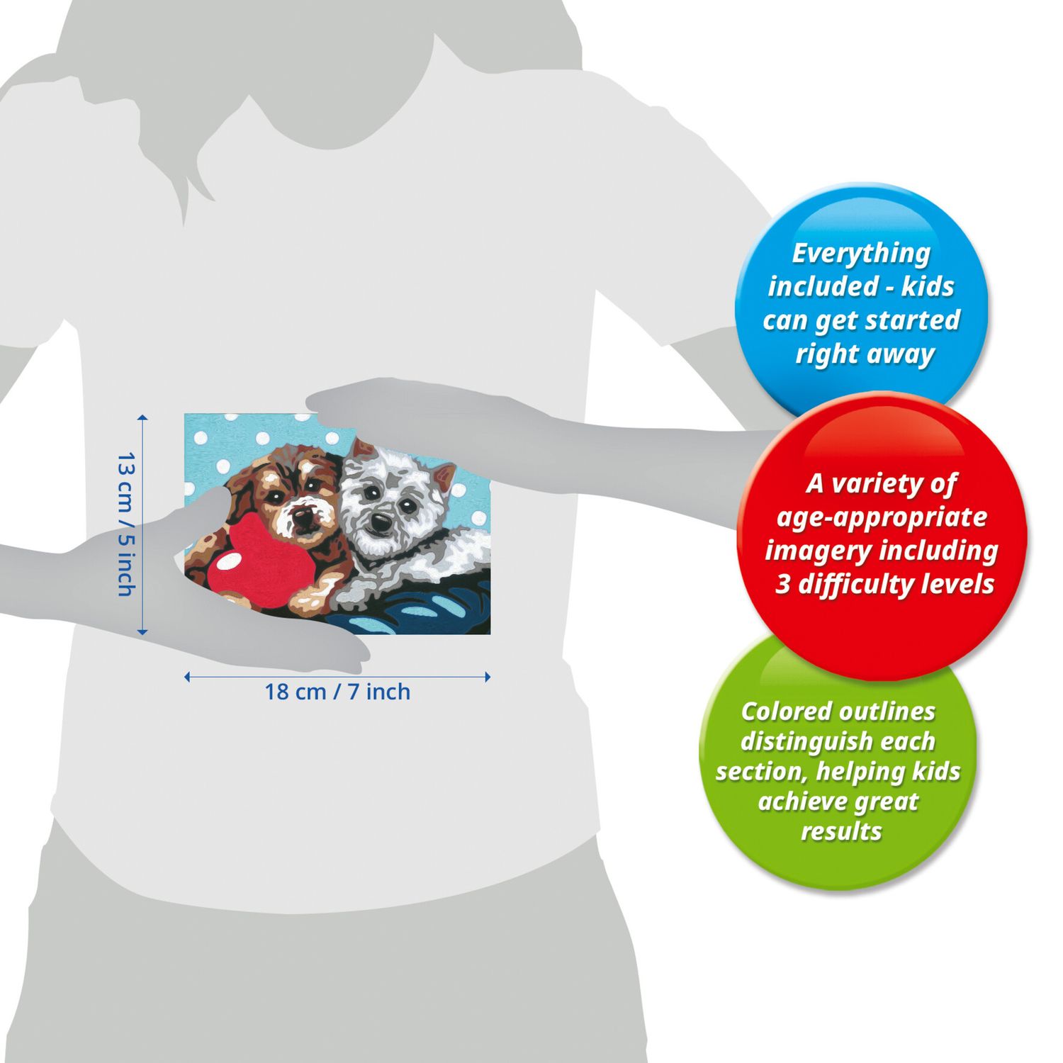 Ravensburger - creart amici a 4 zampe 7+ - RAVENSBURGER