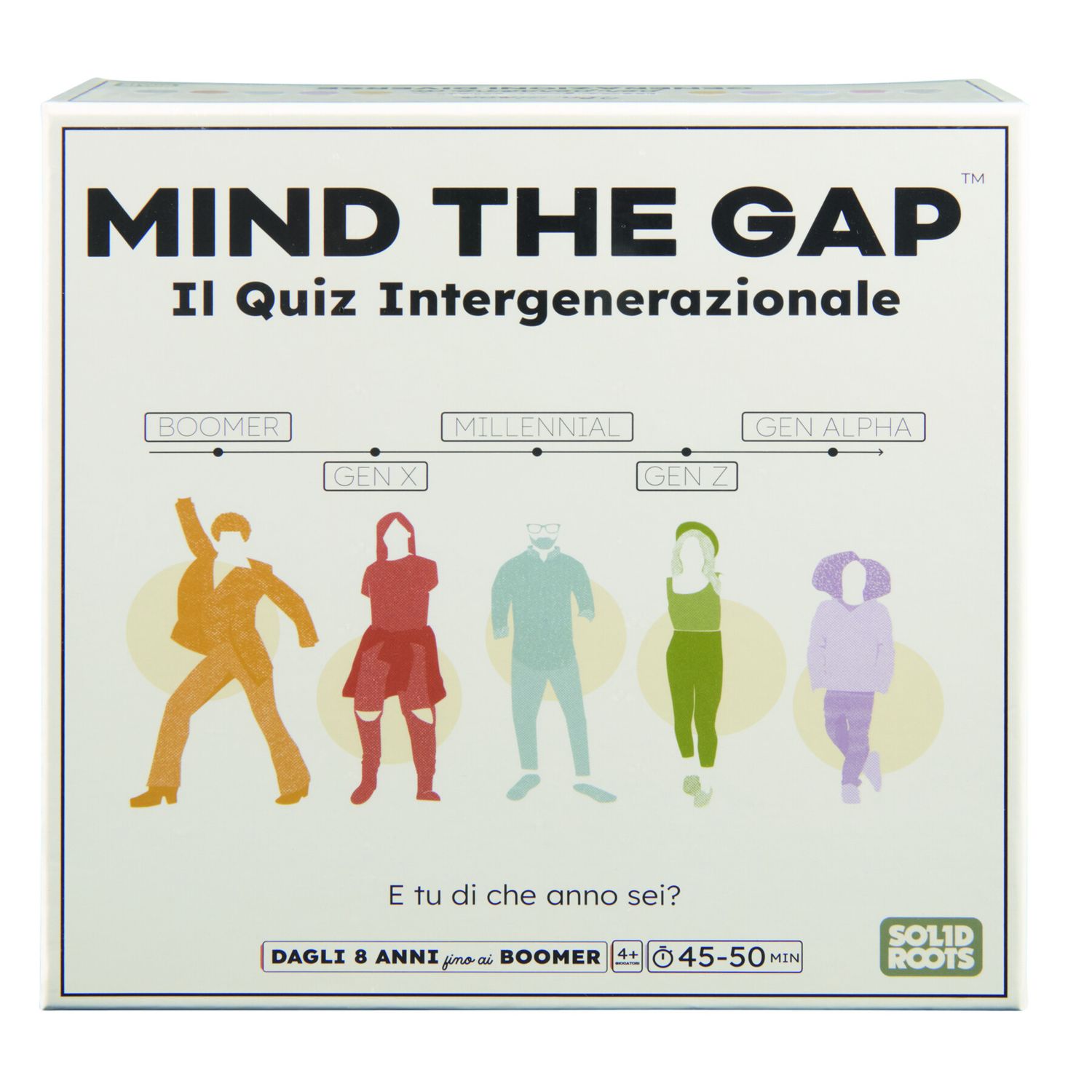 Mind the gap – quiz intergenerazionale 2.000 domande 8+ - spin master - SPIN MASTER