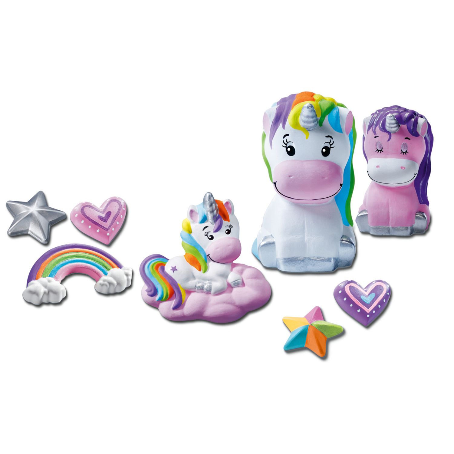 Ravensburger - be creative midi xl: creazioni in gesso unicorni, attività creativa, a partire da 7 anni - RAVENSBURGER