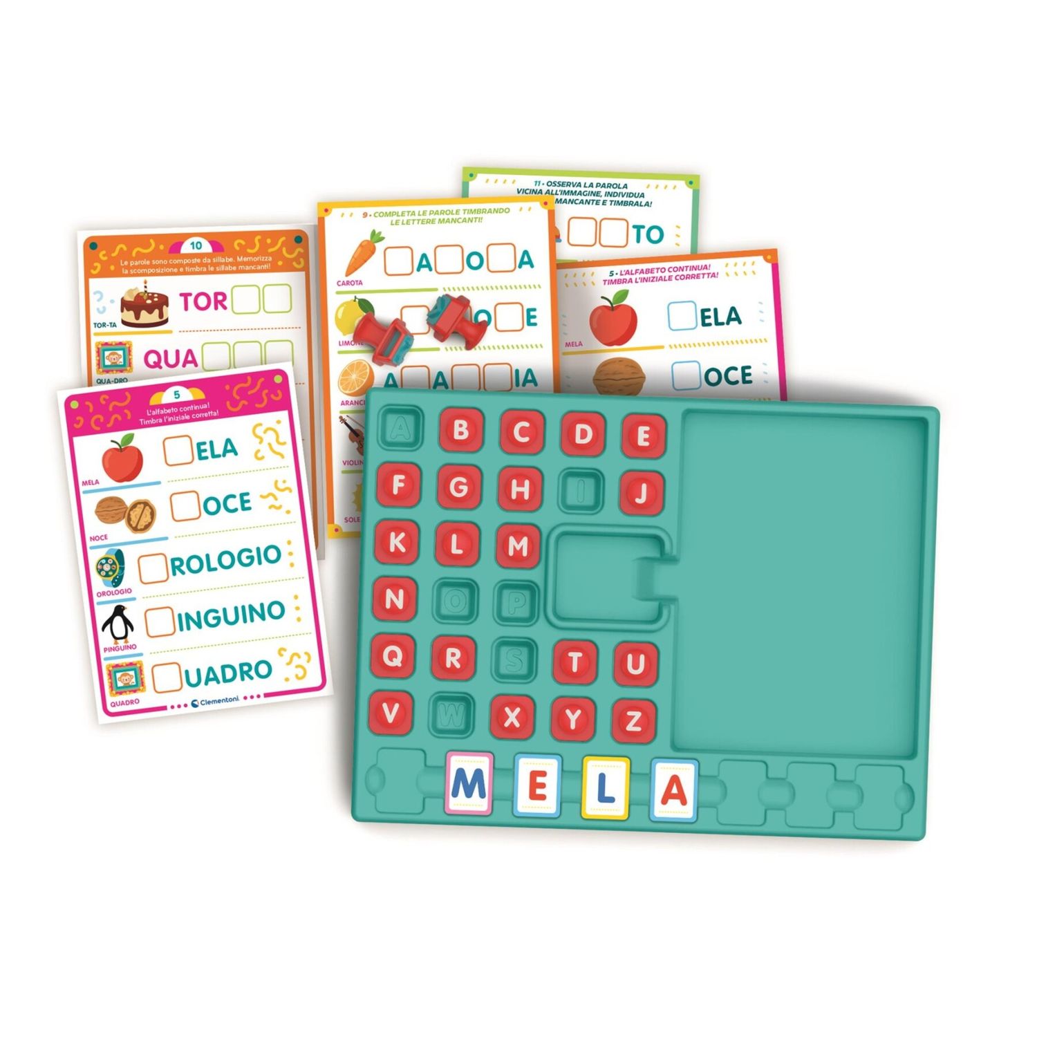 Clementoni - timbri dalla a alla z - 16693 - CLEMENTONI, SAPIENTINO