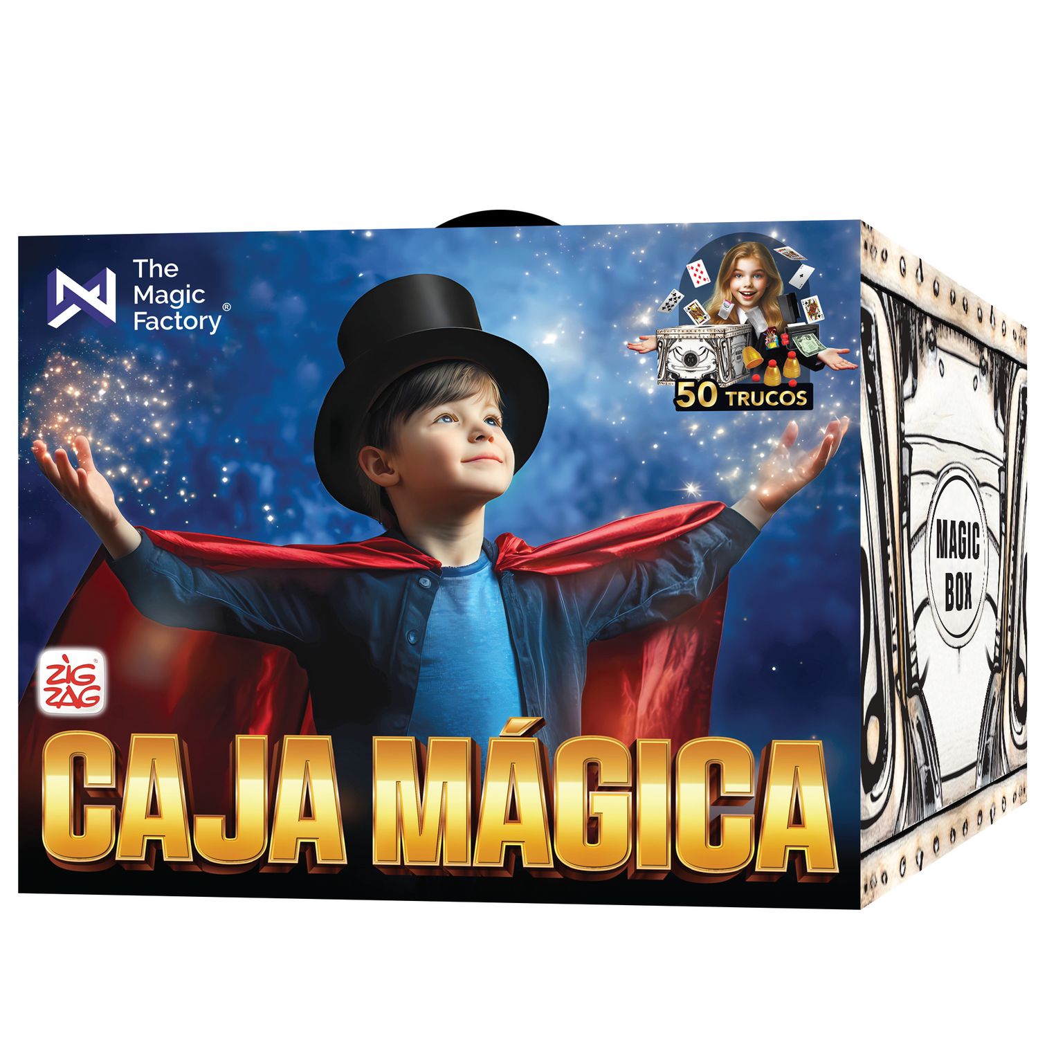 Scatola magica con 50 trucchi - kit magia per principianti - ZIG ZAG