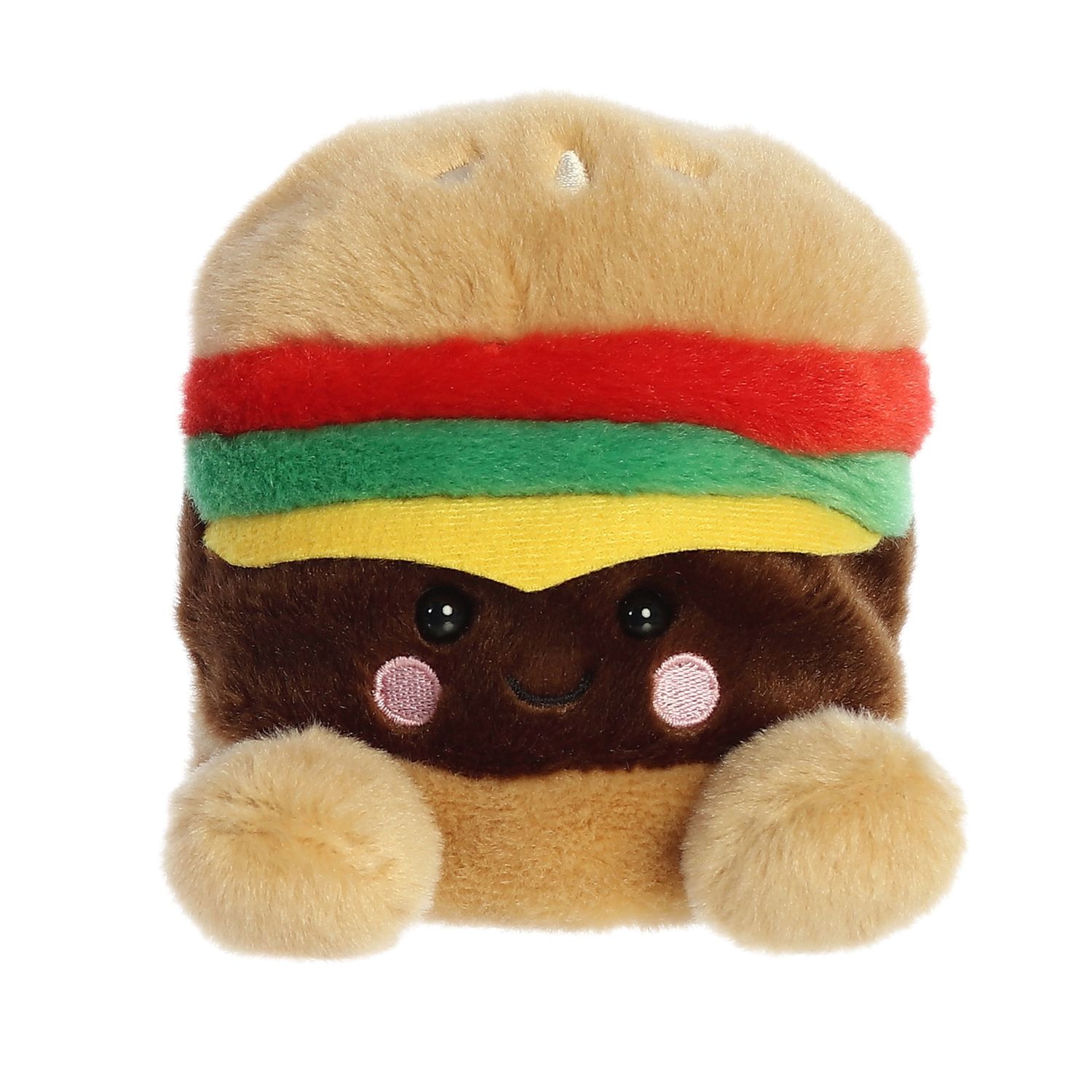 Palm pals – hamburger 10 cm - AMI PLUSH