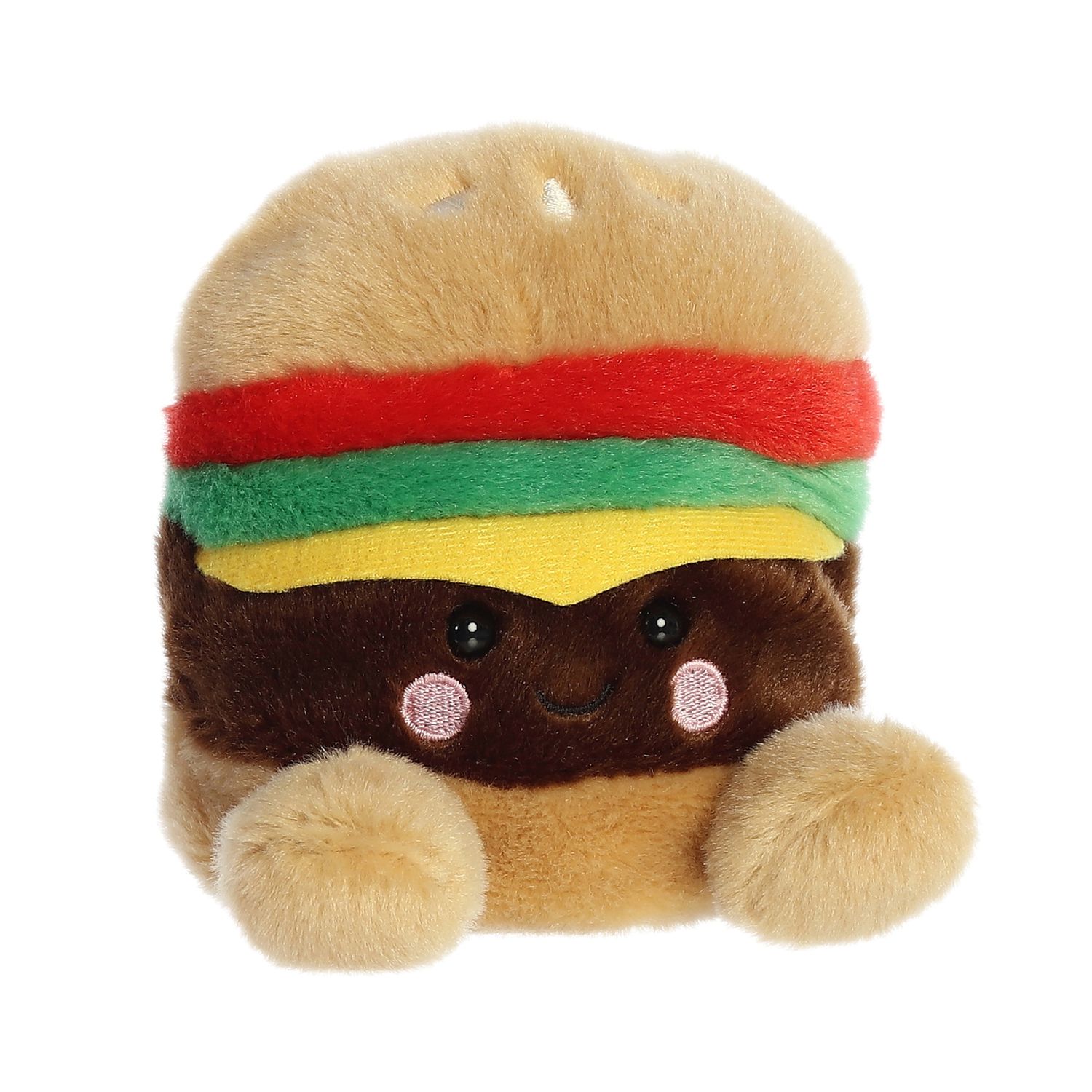 Palm pals – hamburger 10 cm - AMI PLUSH