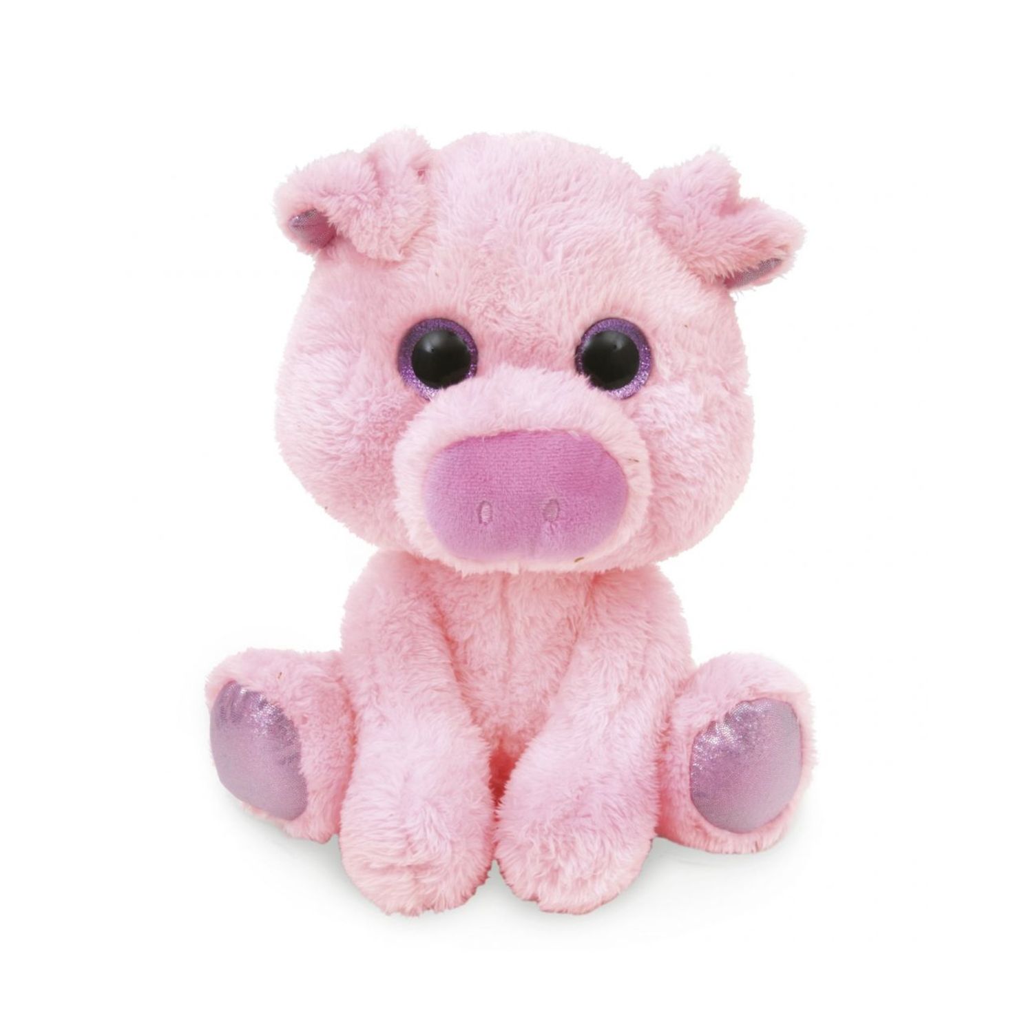 Peluche morbido con occhi glitterati -assortito disponibile in 4 modelli - AMI PLUSH