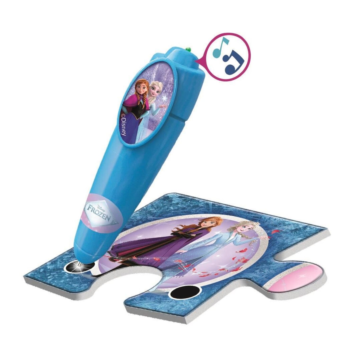 Clementoni - interactive floor puzzle - frozen - 16496 - CLEMENTONI, Frozen