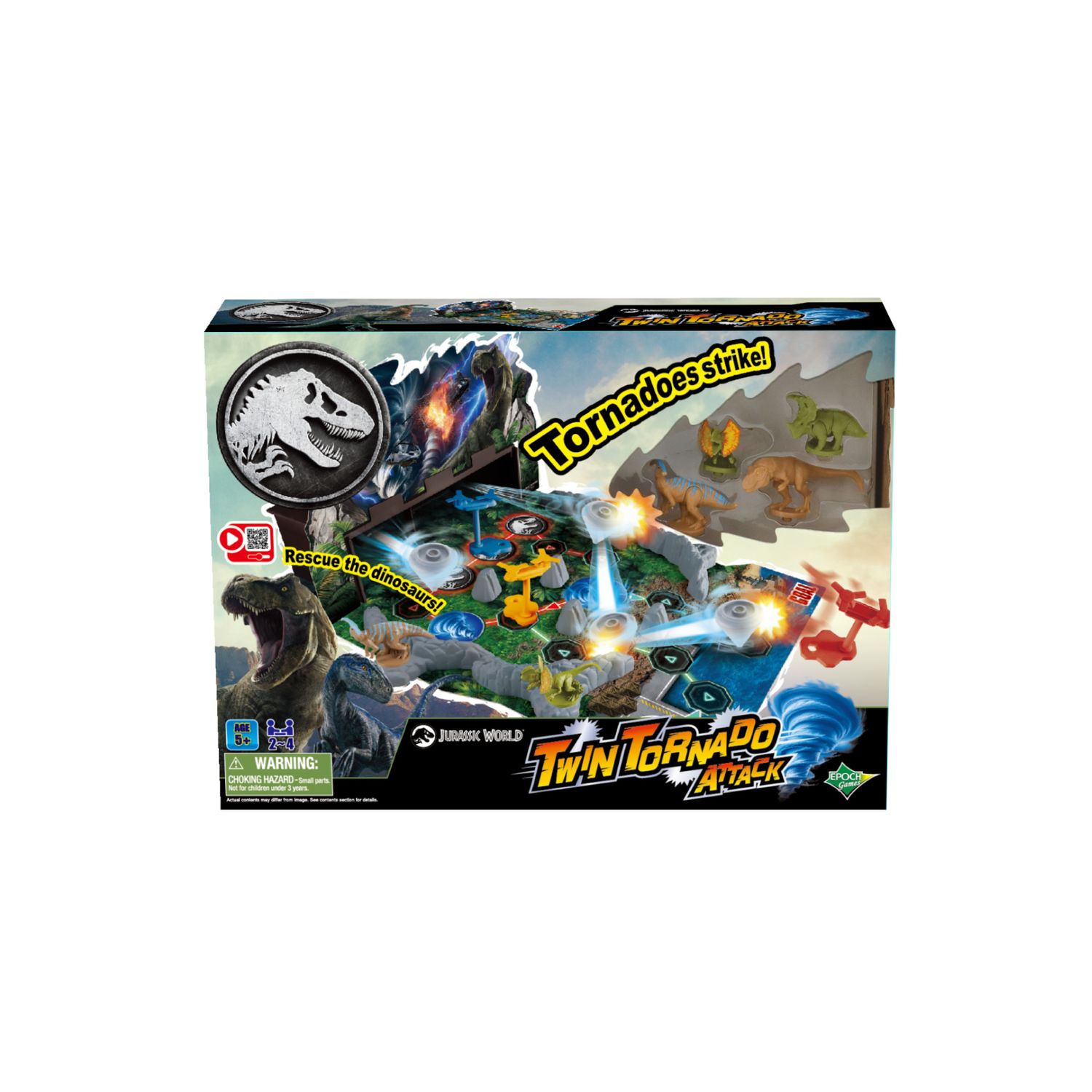 Epoch games - jurassic world heat wave tornado - giochi da tavola - Jurassic World