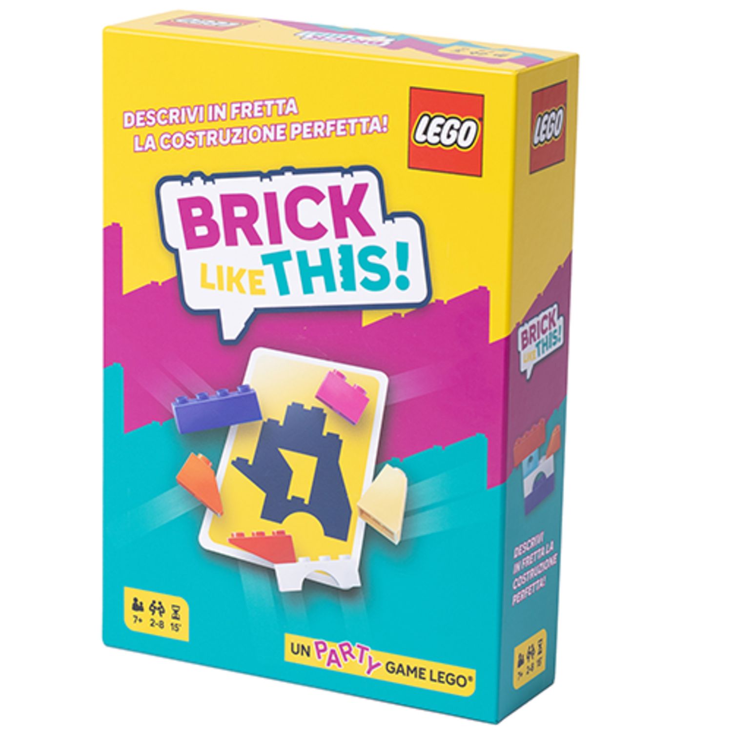 Brick like this! gioco da tavolo, edizione in italiano,  dai 7 anni in su - ASMODEE, Lego
