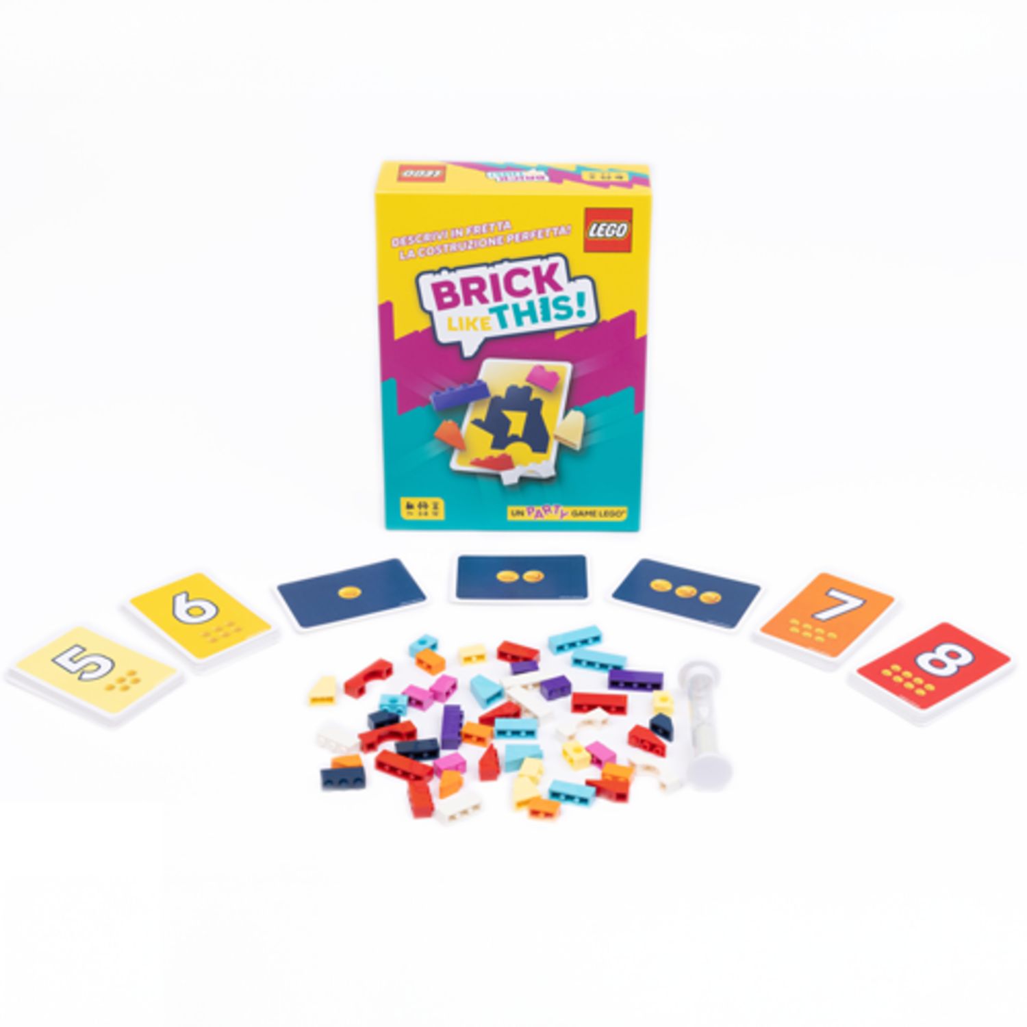 Brick like this! gioco da tavolo, edizione in italiano,  dai 7 anni in su - ASMODEE, Lego