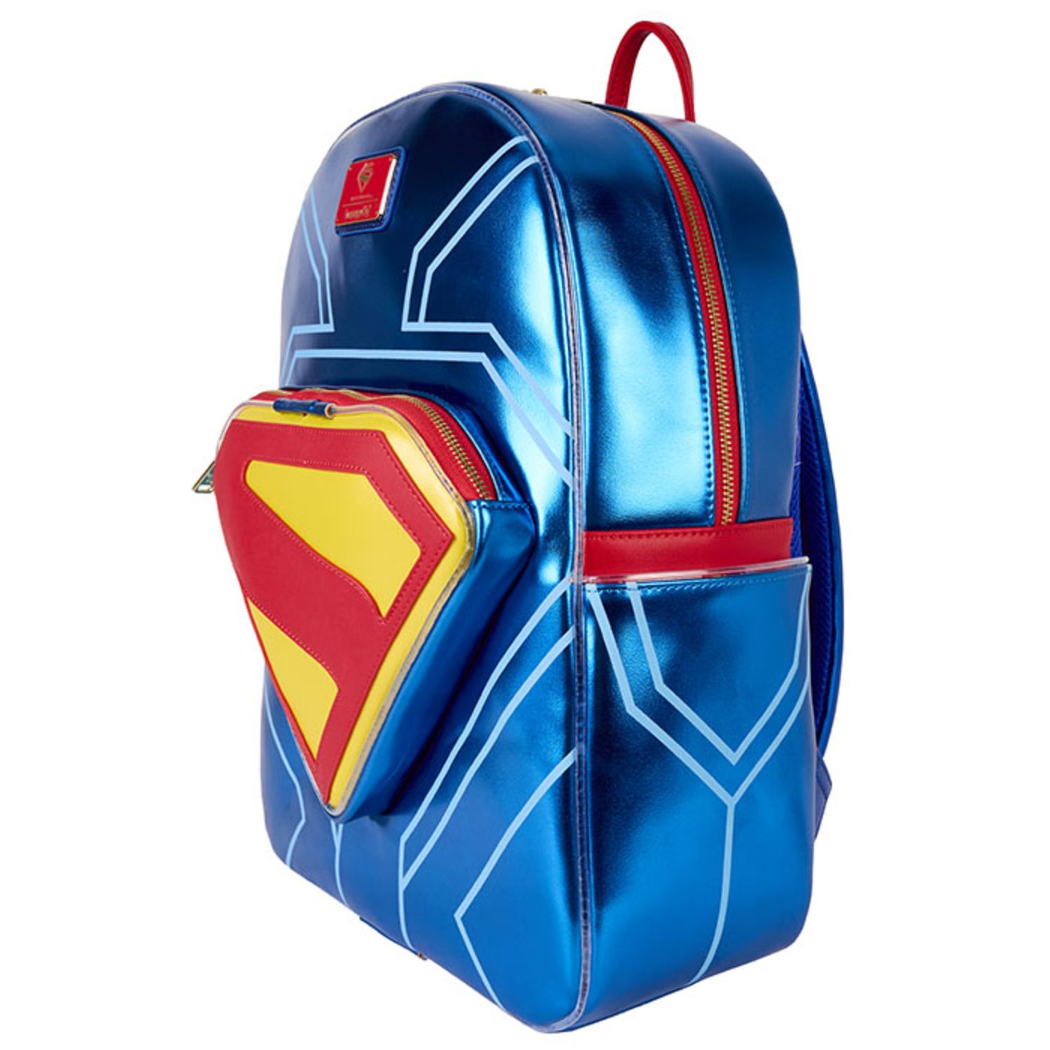 Funko loungefly - mini zaino pop culture in poliestere superman - SUPERMAN