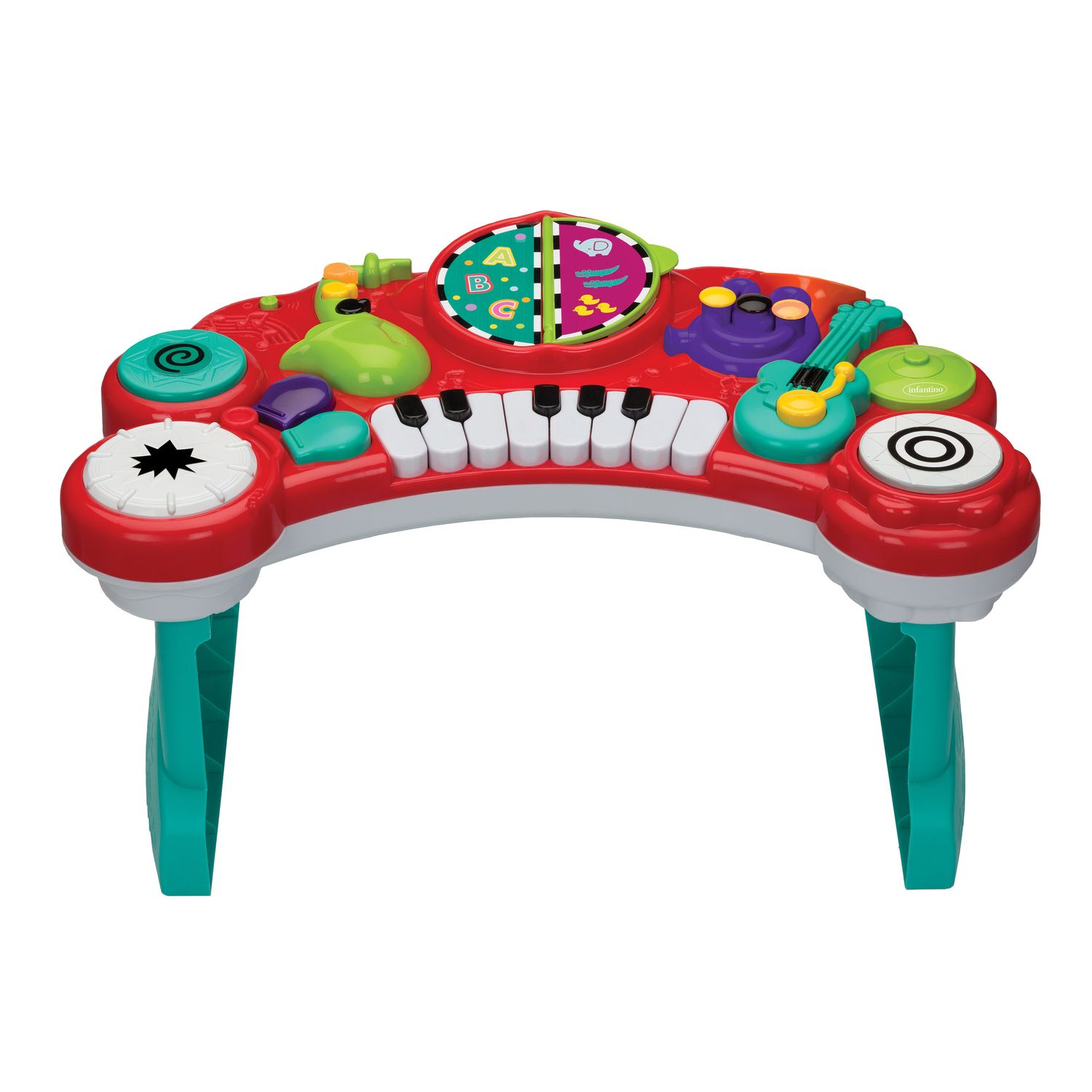 Music center 10-in-1 per bambini - tastiera e melodie interattive - 12m+ - INFANTINO, SUPERSTAR