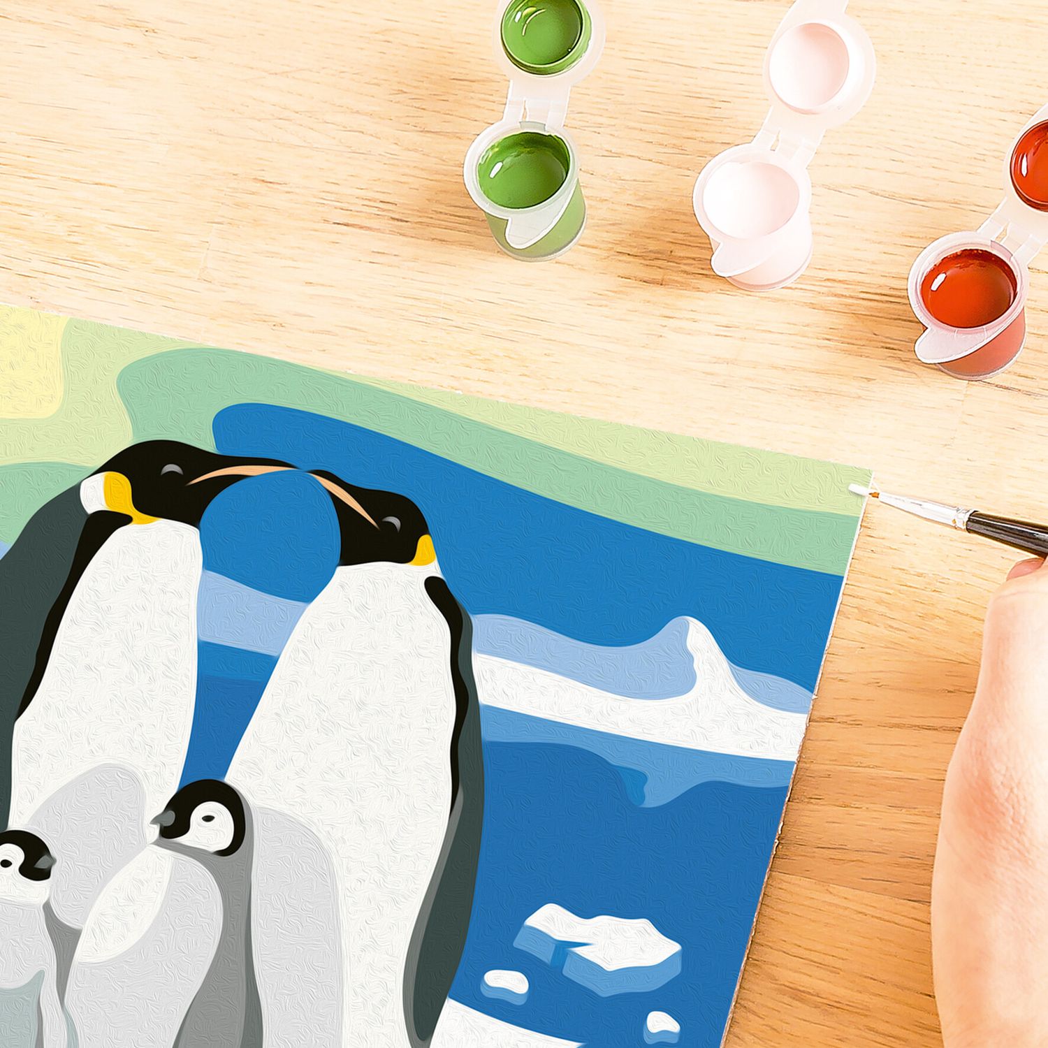 Ravensburger - creart la famiglia di pinguini 9+ - RAVENSBURGER