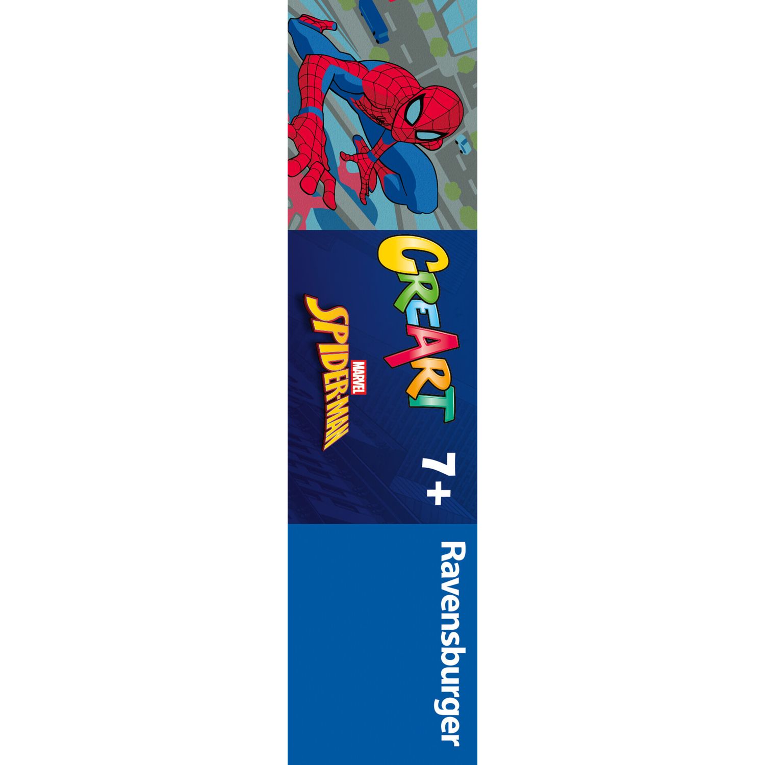Ravensburger - creart serie e spider-man kit dipingi con i numeri 7+ - Spiderman