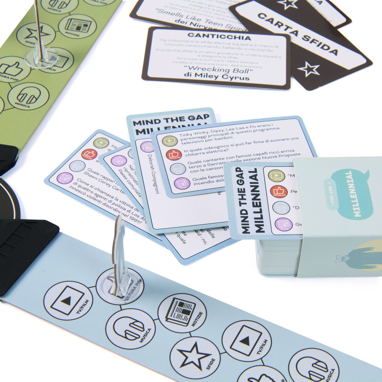 Mind the gap – quiz intergenerazionale 2.000 domande 8+ - spin master - SPIN MASTER