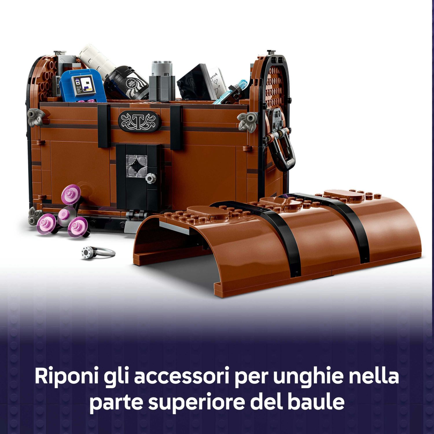 Lego - 76785 - wednesday appartamento di mano con personaggi e accessori - Lego