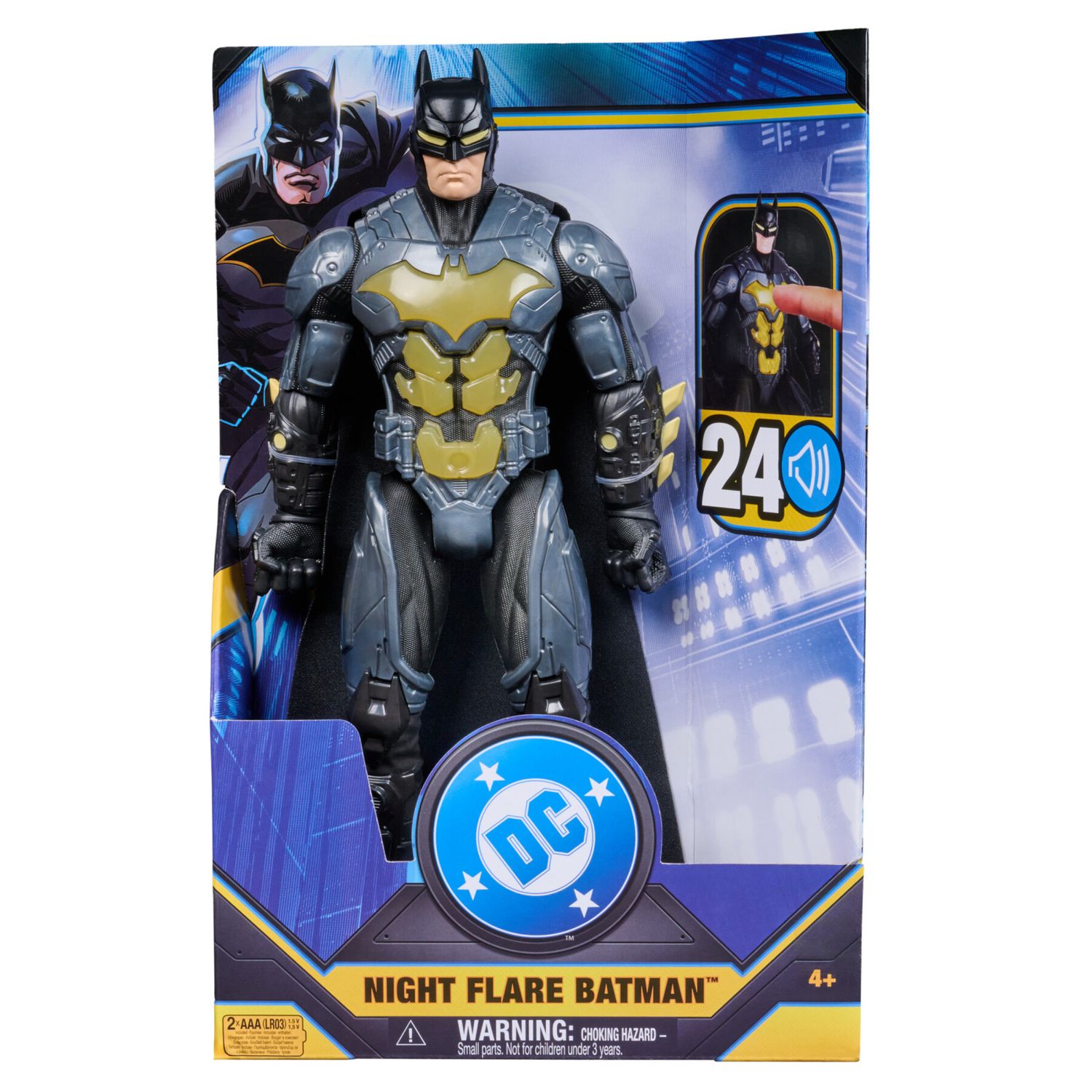Dc comics, action figure batman night flare - BATMAN