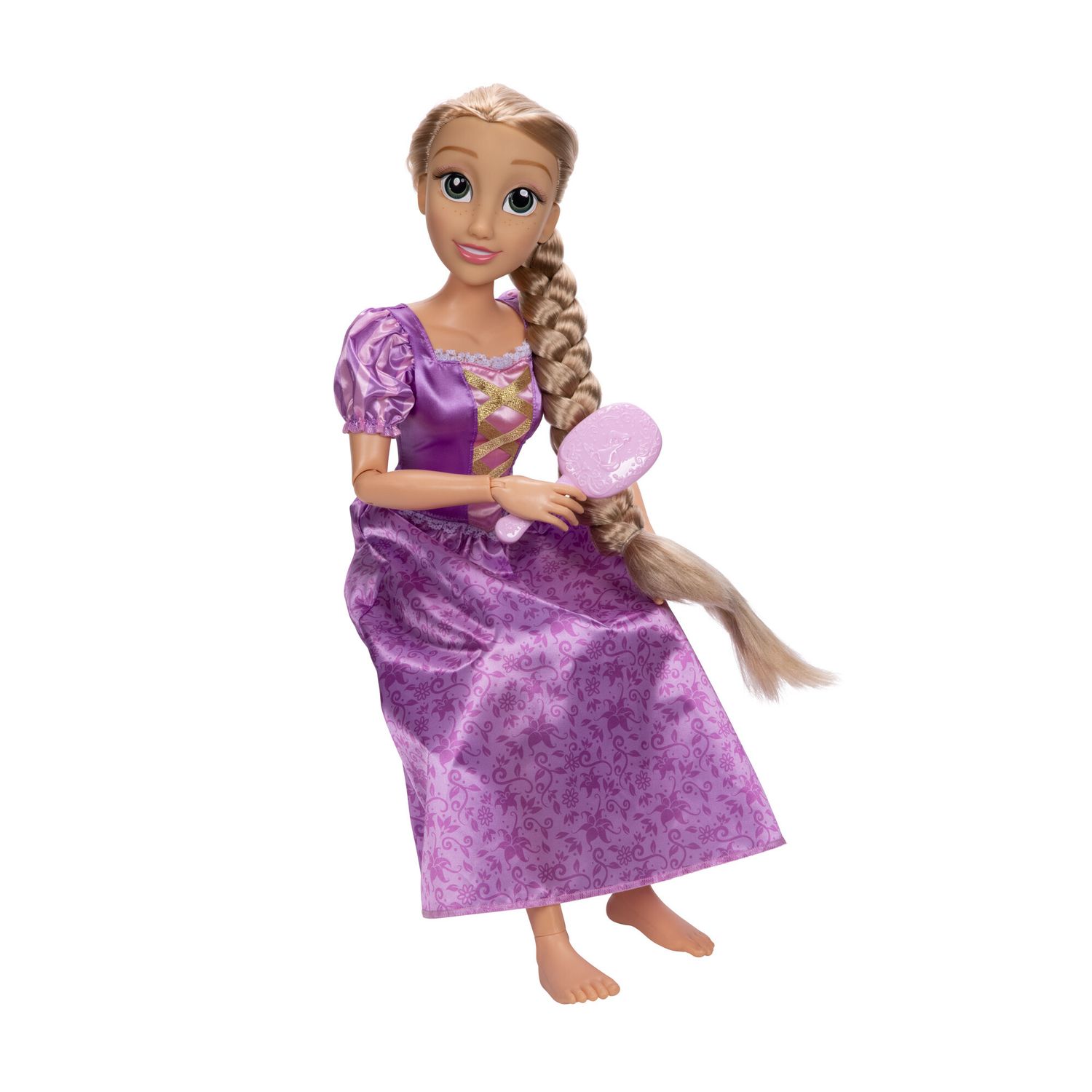 Disney princess - bambola playdate rapunzel alta 80 cm - DISNEY PRINCESS, Disney