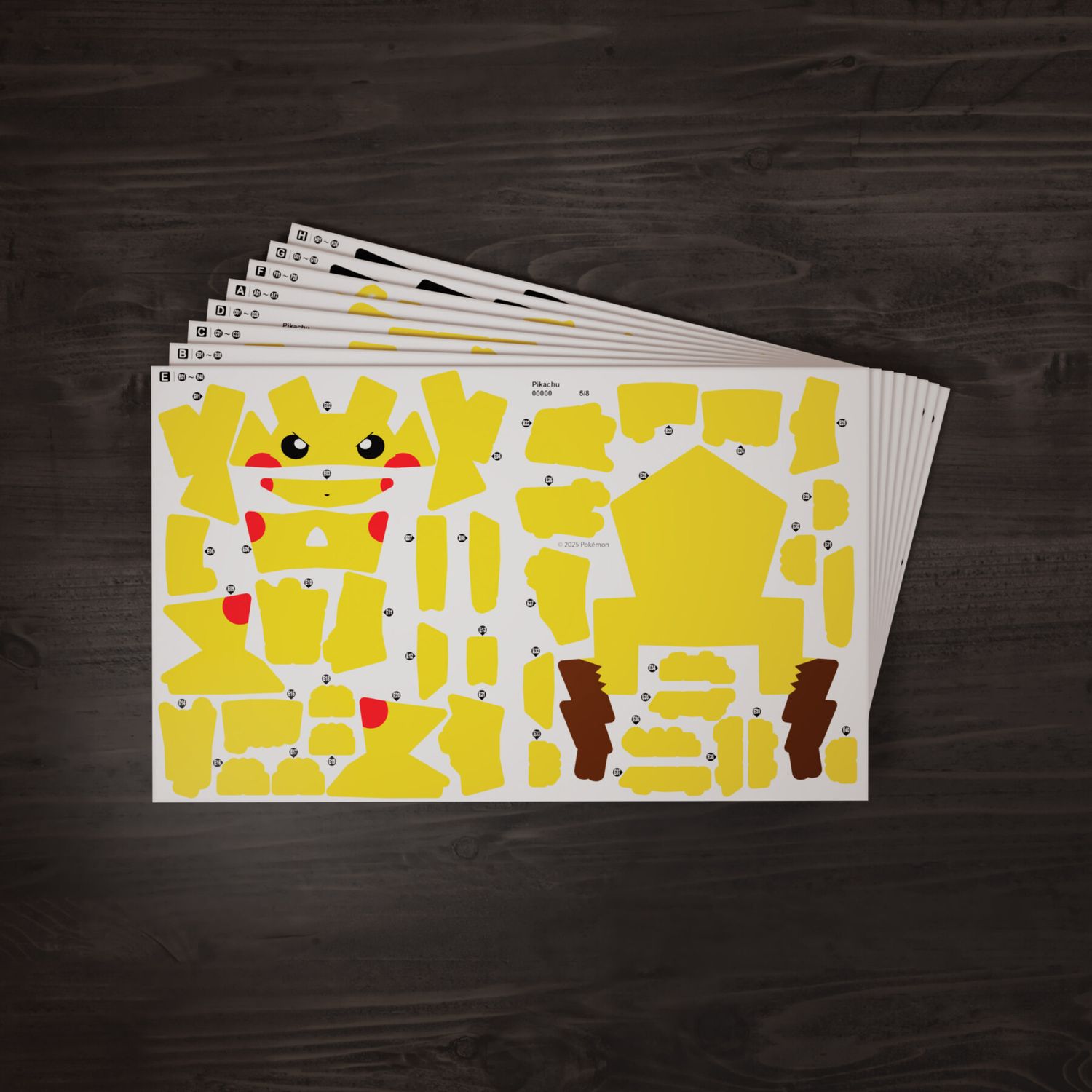 4d build, pokémon pikachu - POKEMON