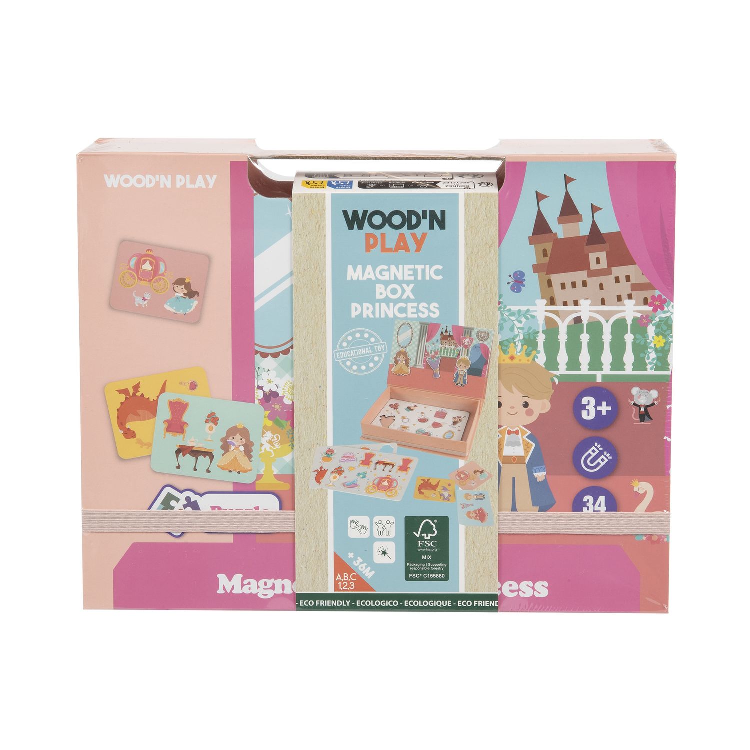 Valigetta magnetica principesse - WOOD 'N' PLAY