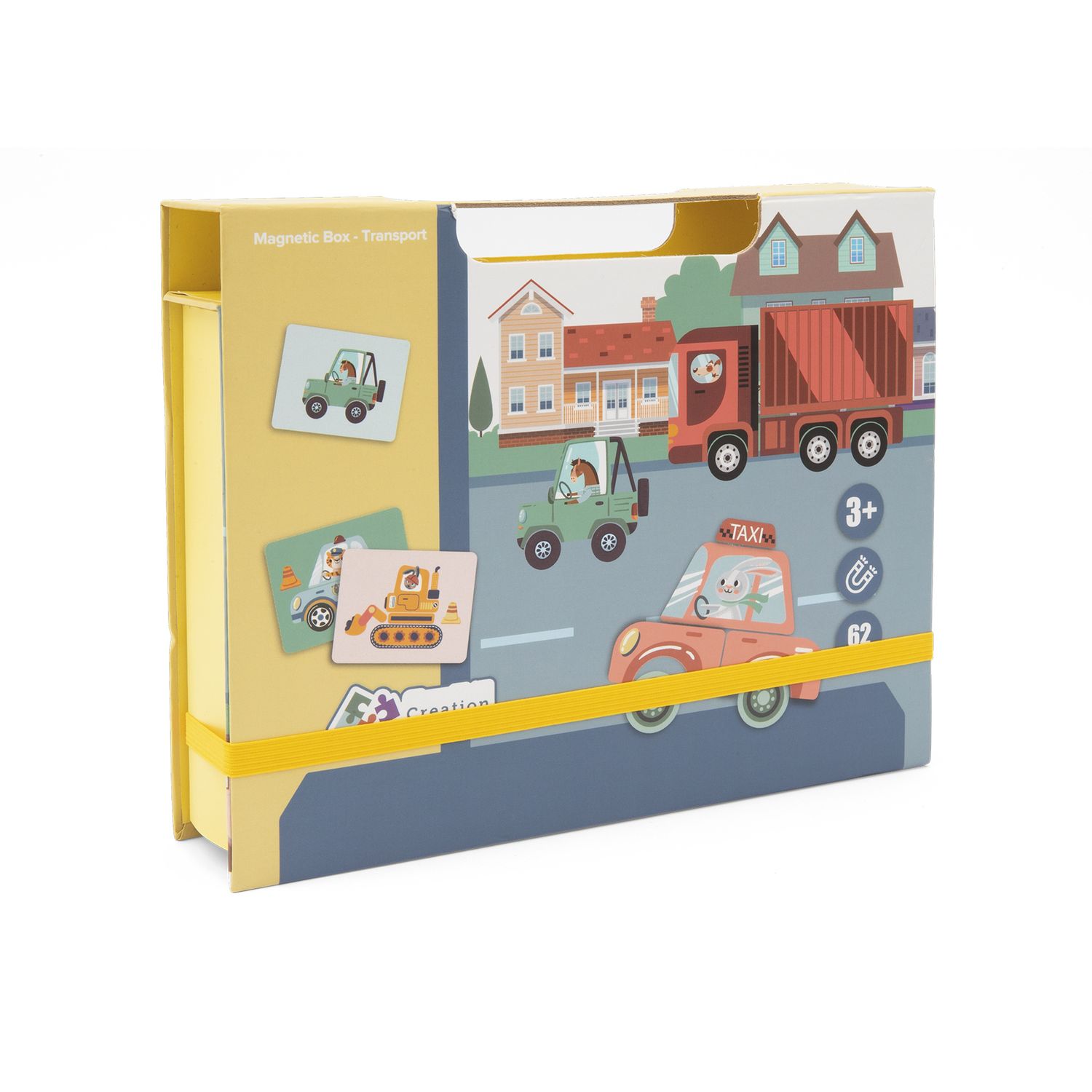 Valigetta magnetica veicoli - WOOD 'N' PLAY