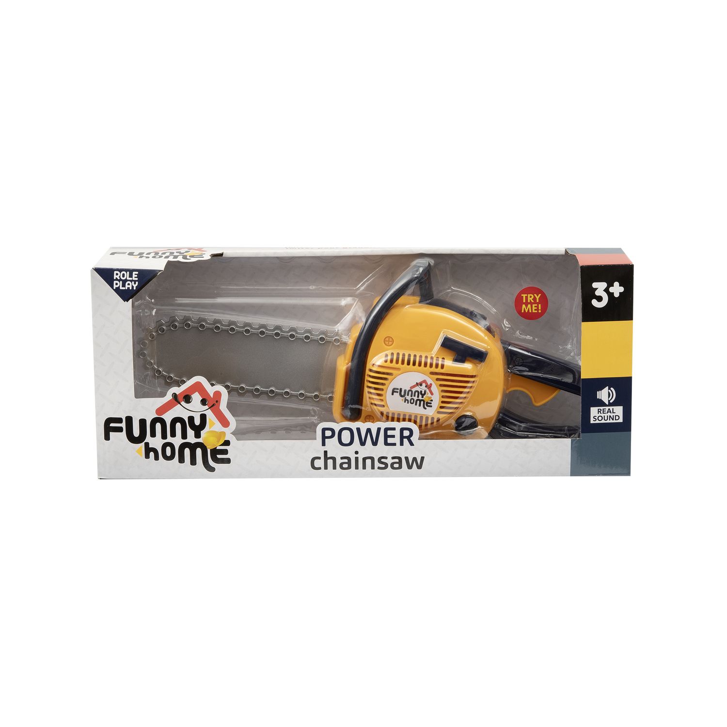 Motosega giocattolo con movimenti realistici e funzioni educative - FUNNY HOME