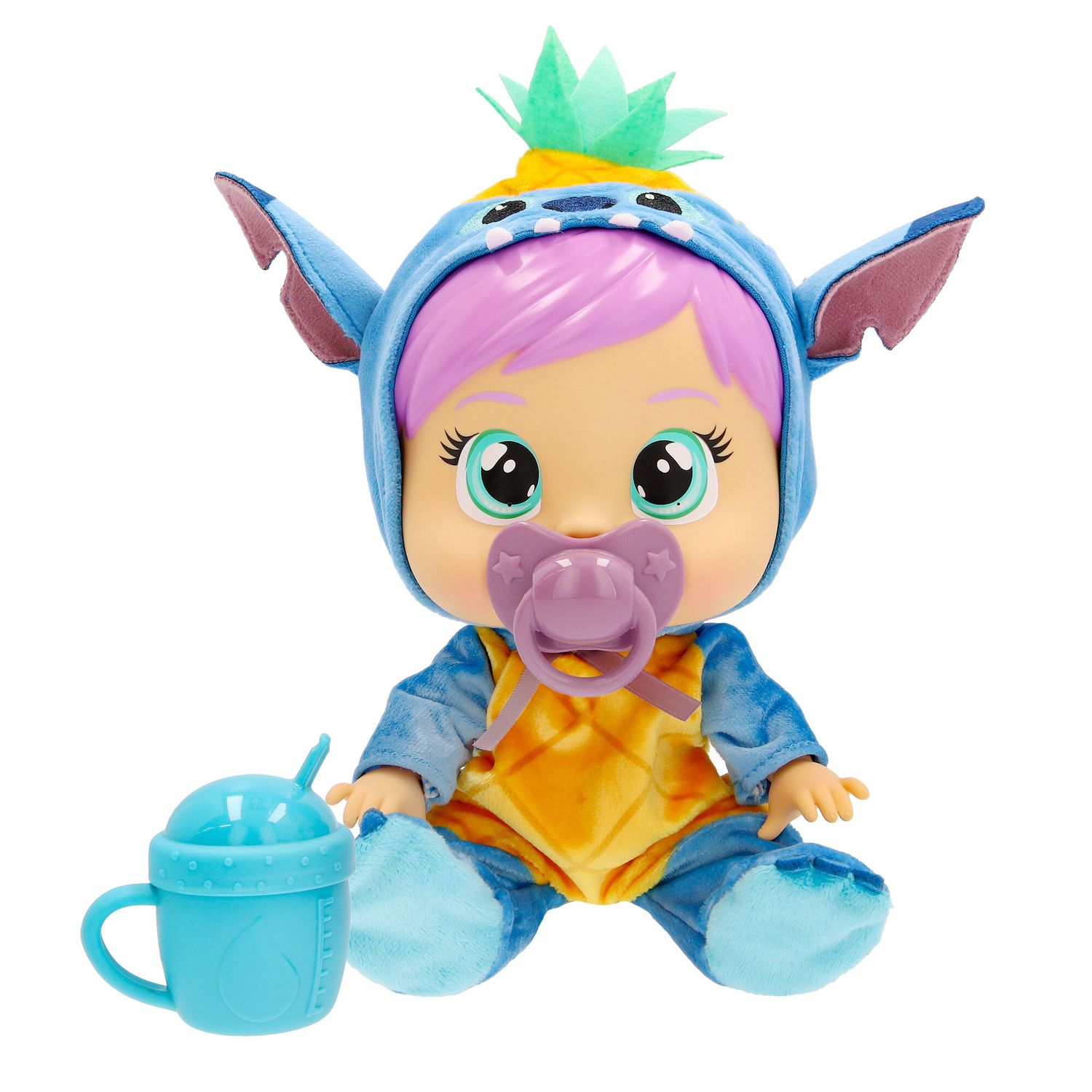 Cry babies loving care stitch – bambola interattiva - CRY BABIES, Disney, Disney Stitch