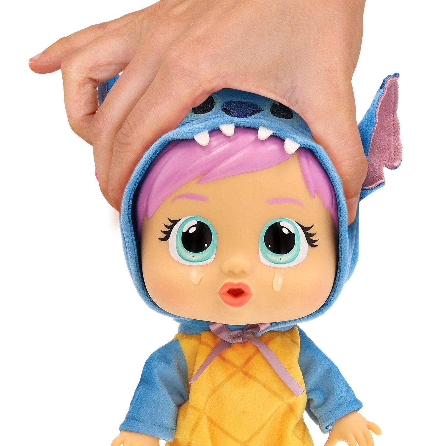 Cry babies loving care stitch – bambola interattiva - CRY BABIES, Disney, Disney Stitch