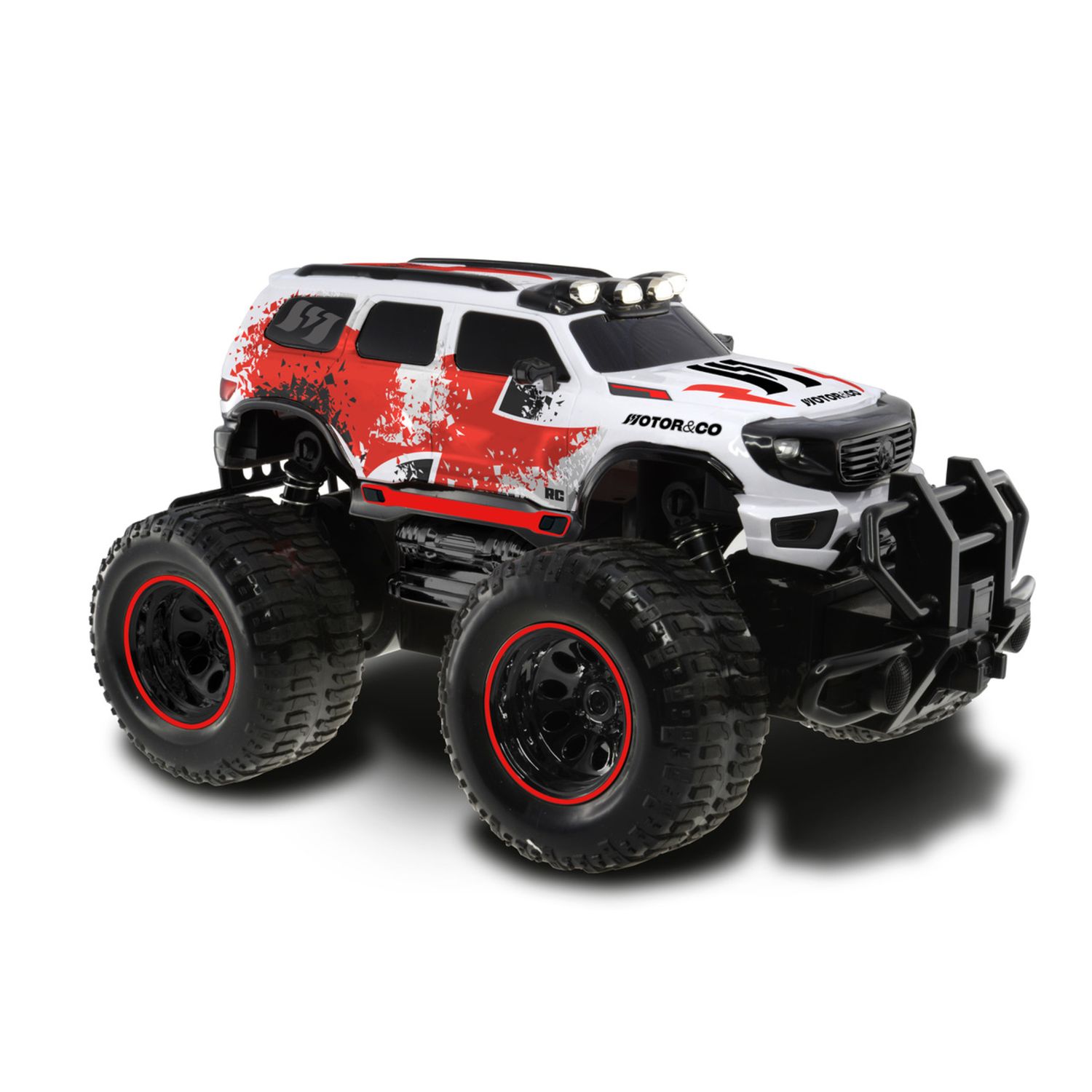 Fuoristrada r/c motor&co 2.4ghz – luci, gomme scolpite e batterie incluse - MOTOR & CO., SUPERSTAR