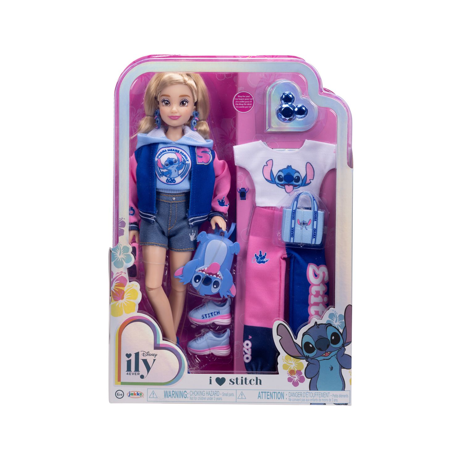 Disney ily 4ever - fashion doll ispirata a stitch con extra fashion - DISNEY PRINCESS, Disney Stitch